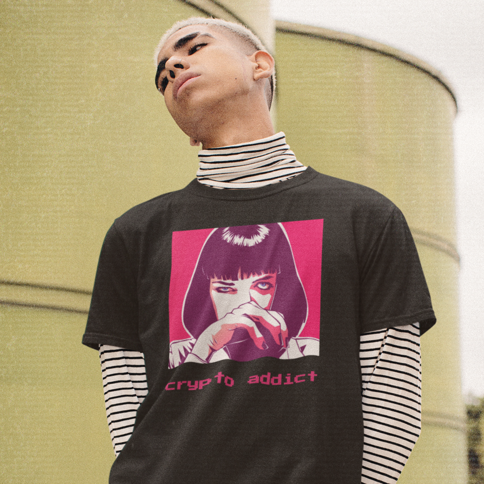 Nome do produto: Camiseta Crypto Addict CRY001-CQ