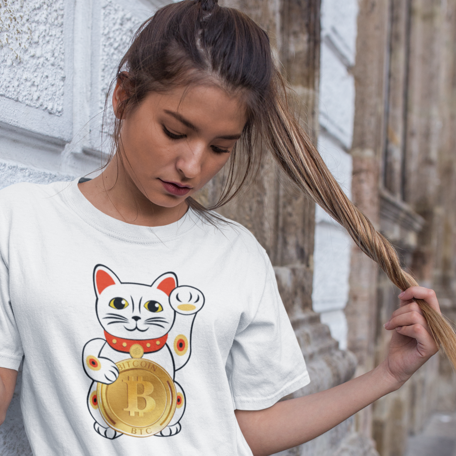 Nome do produto: Camiseta Bitcoin Cat BTC010-CQ