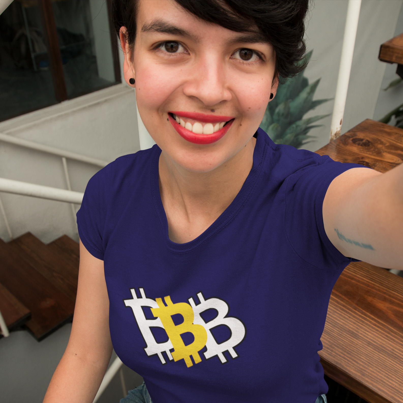 Nome do produto: Baby Look Three Bitcoin BTC017-BQ