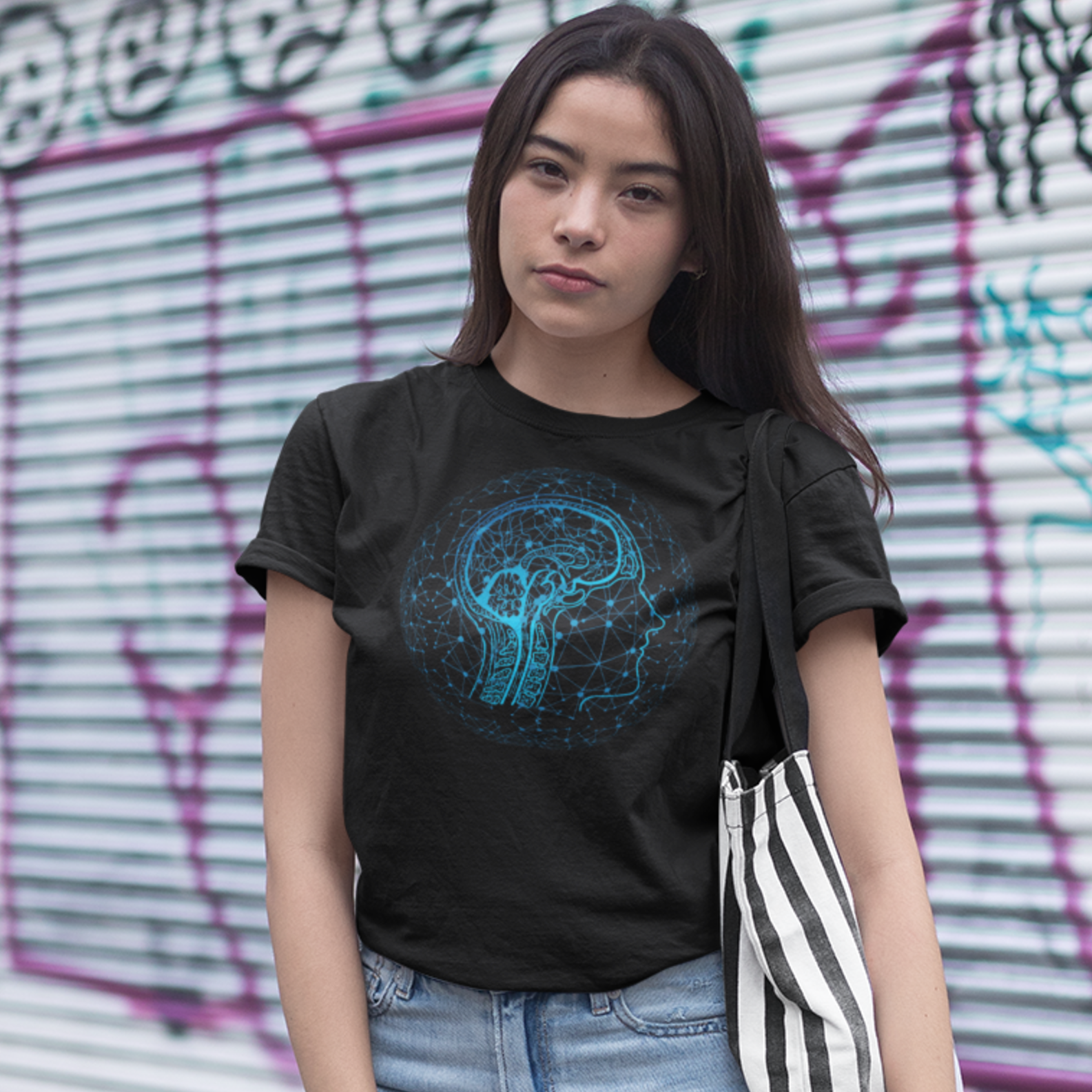 Nome do produto: Baby Look Blockchain Brain CRY005-BQ