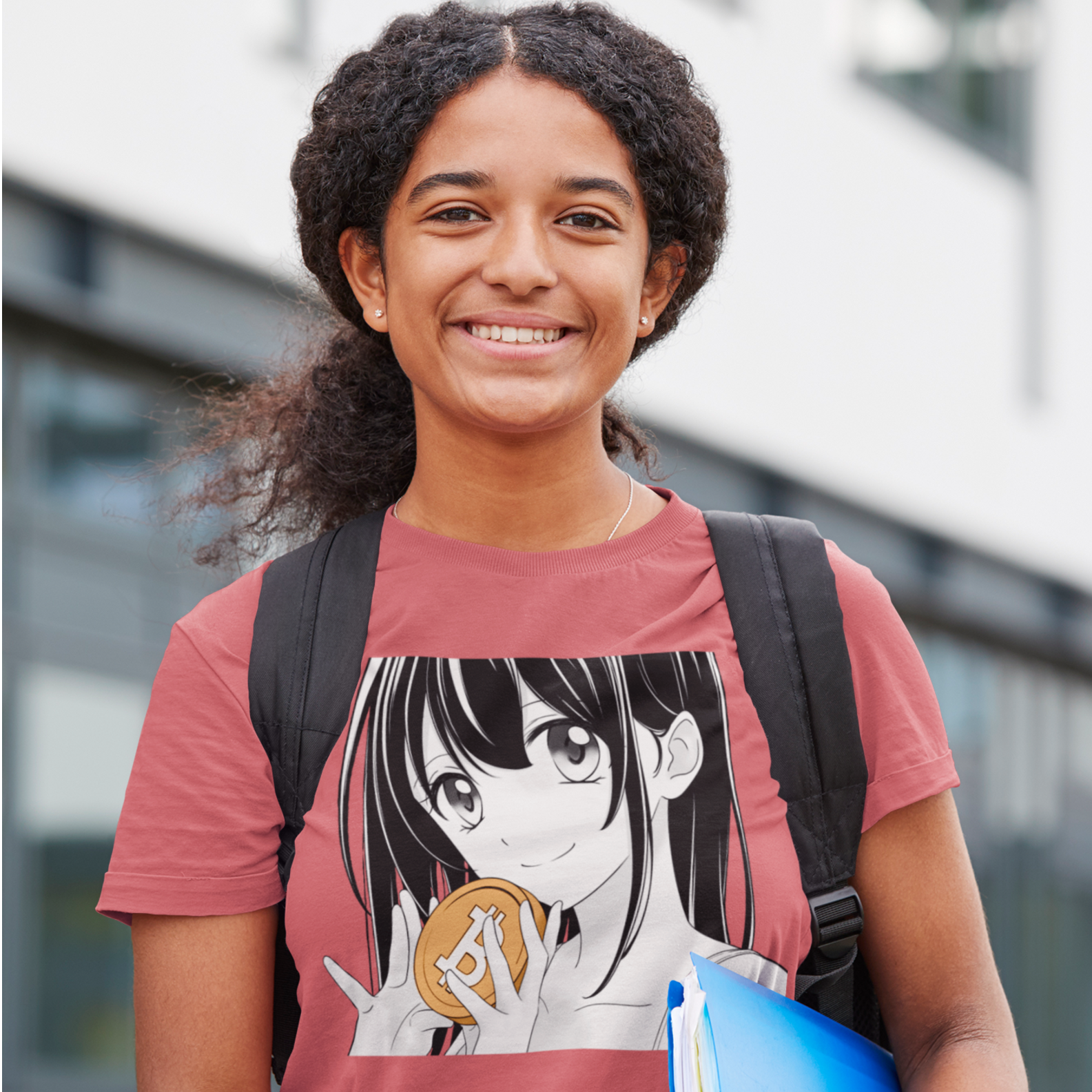 Nome do produto: Camiseta Estonada Bitcoin Girl 2 BTC022-CE