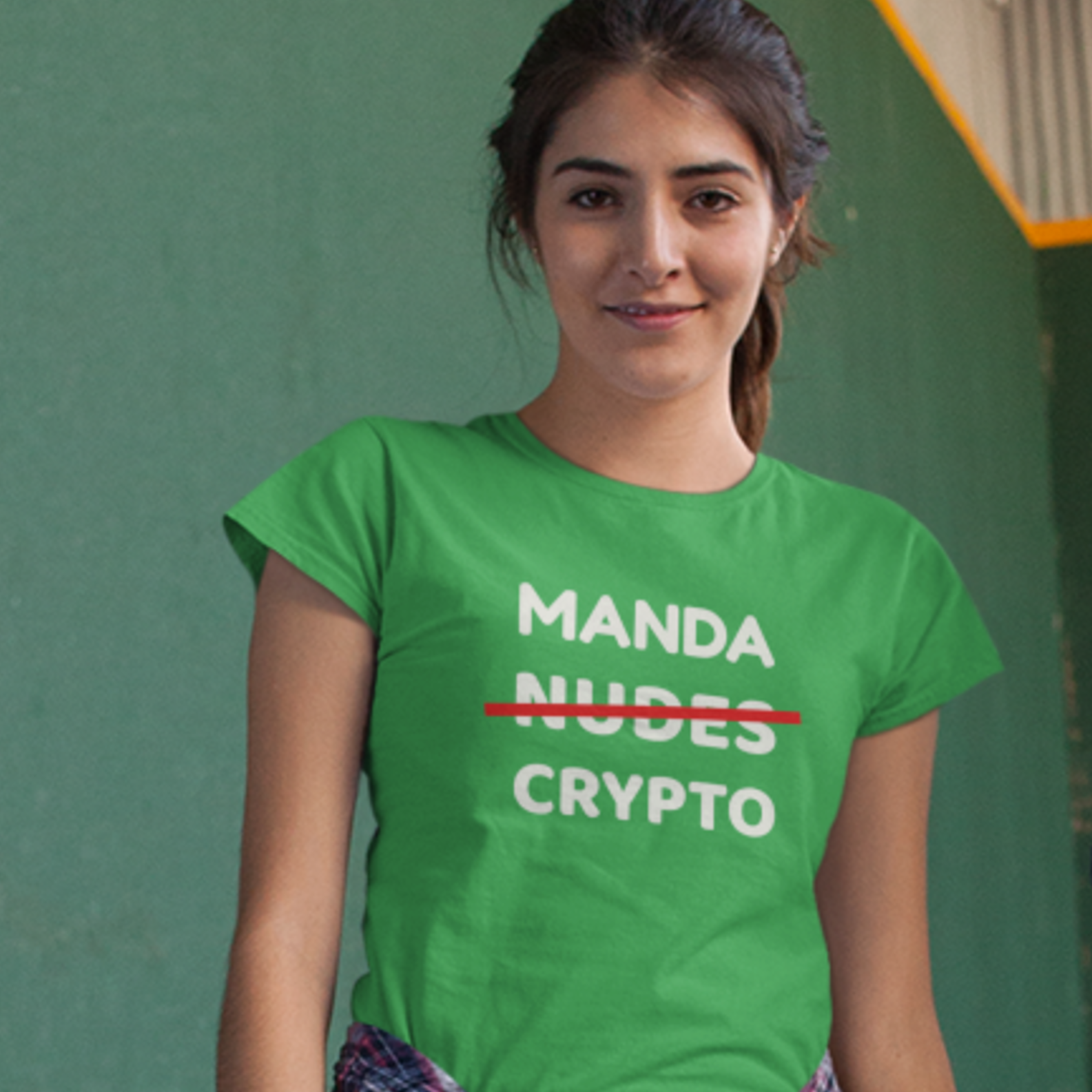 Nome do produto: Baby Look Manda Crypto HUM007-BQ