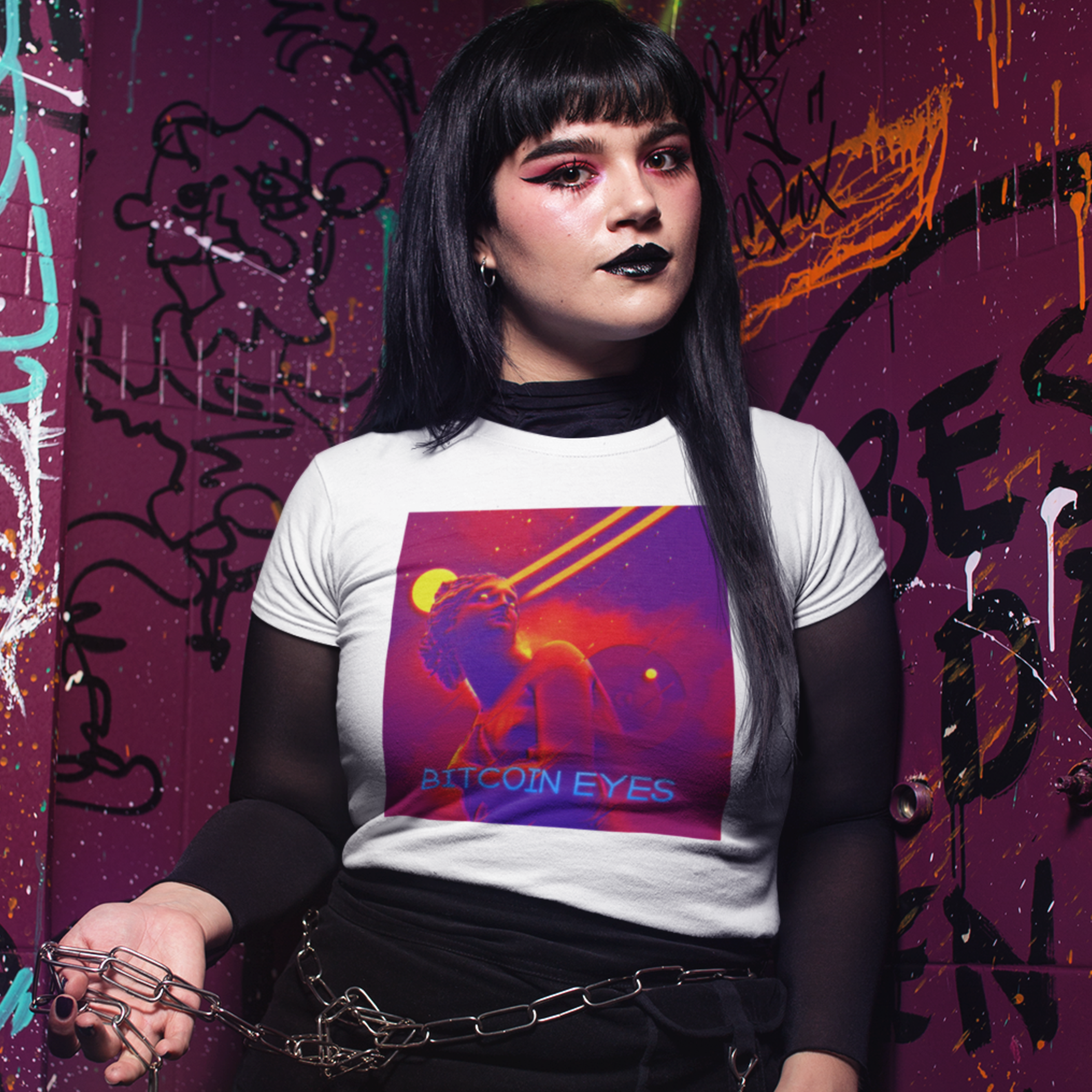 Nome do produto: Baby Look Bitcoin Eyes BTC052-BQ