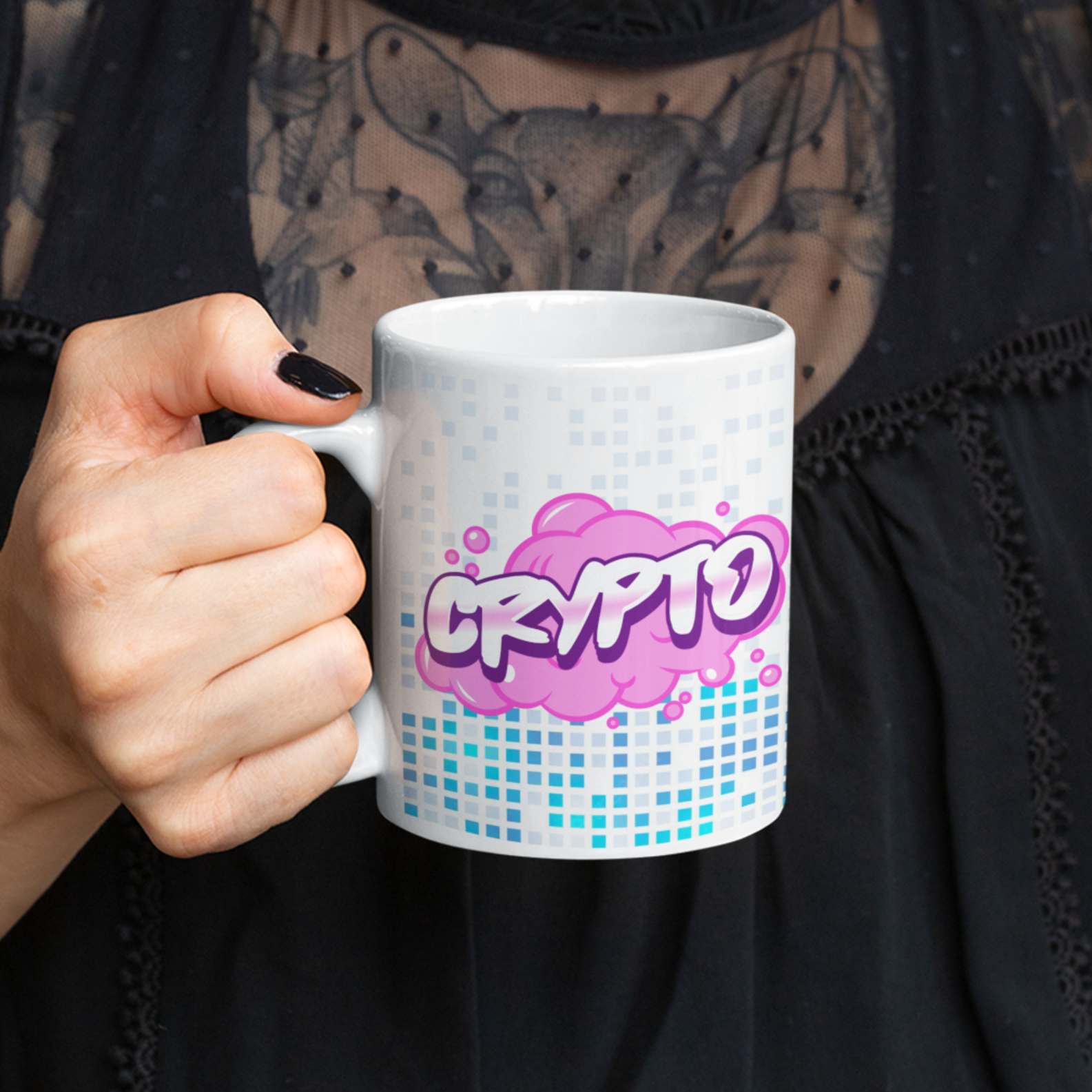 Nome do produto: Caneca Crypto Bubble CRY005-CA