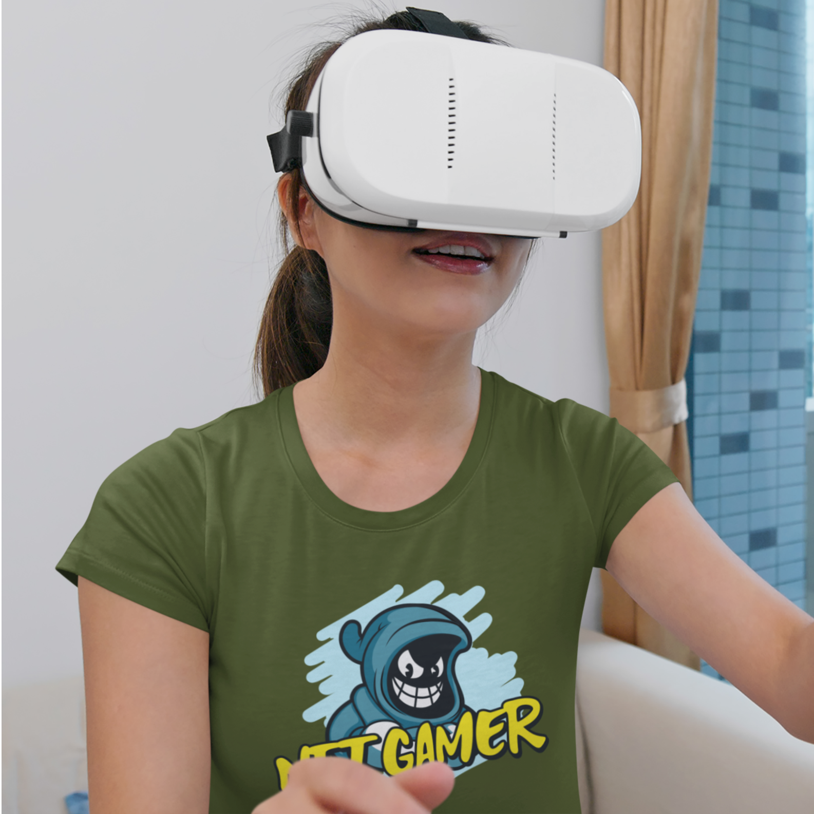 Nome do produto: Baby Look NFT Gamer NFT007-BQ