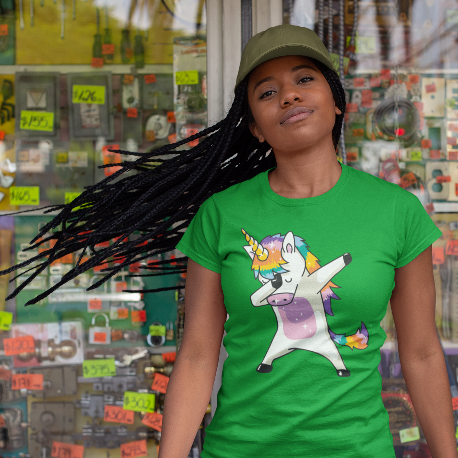 Nome do produto: Baby Look Unicorn Meme HUM011-BQ