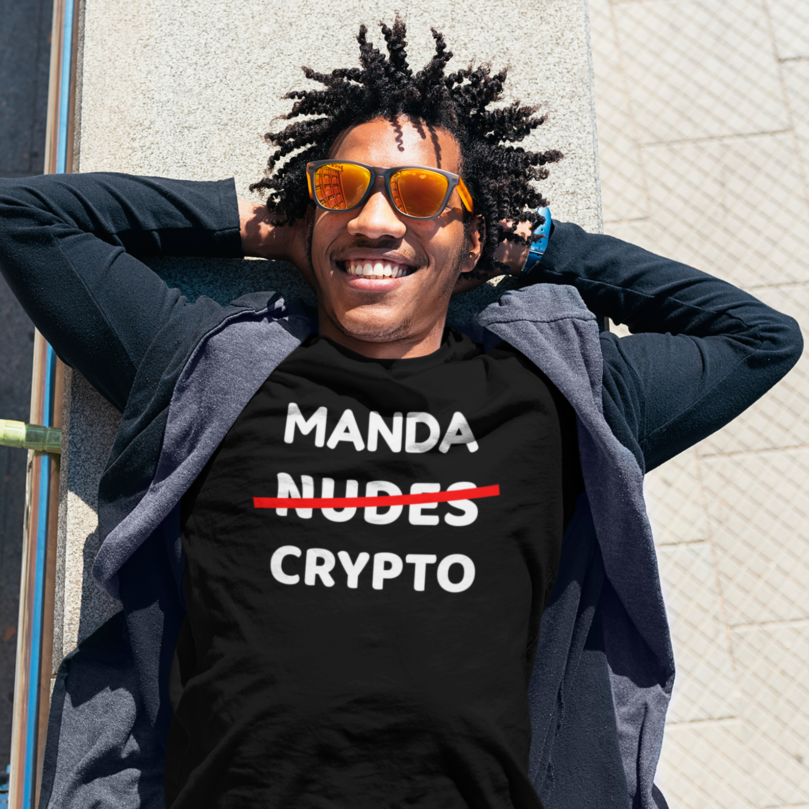 Nome do produto: Camiseta Manda Crypto HUM007-CQ