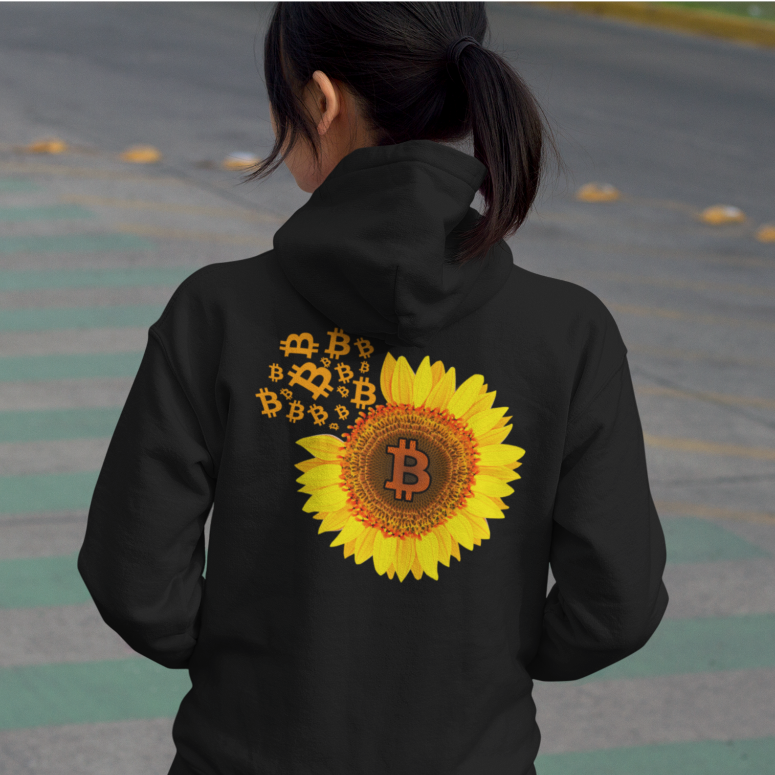 Nome do produto: Moletom Ziper Sunflower Coin BTC007-MZ