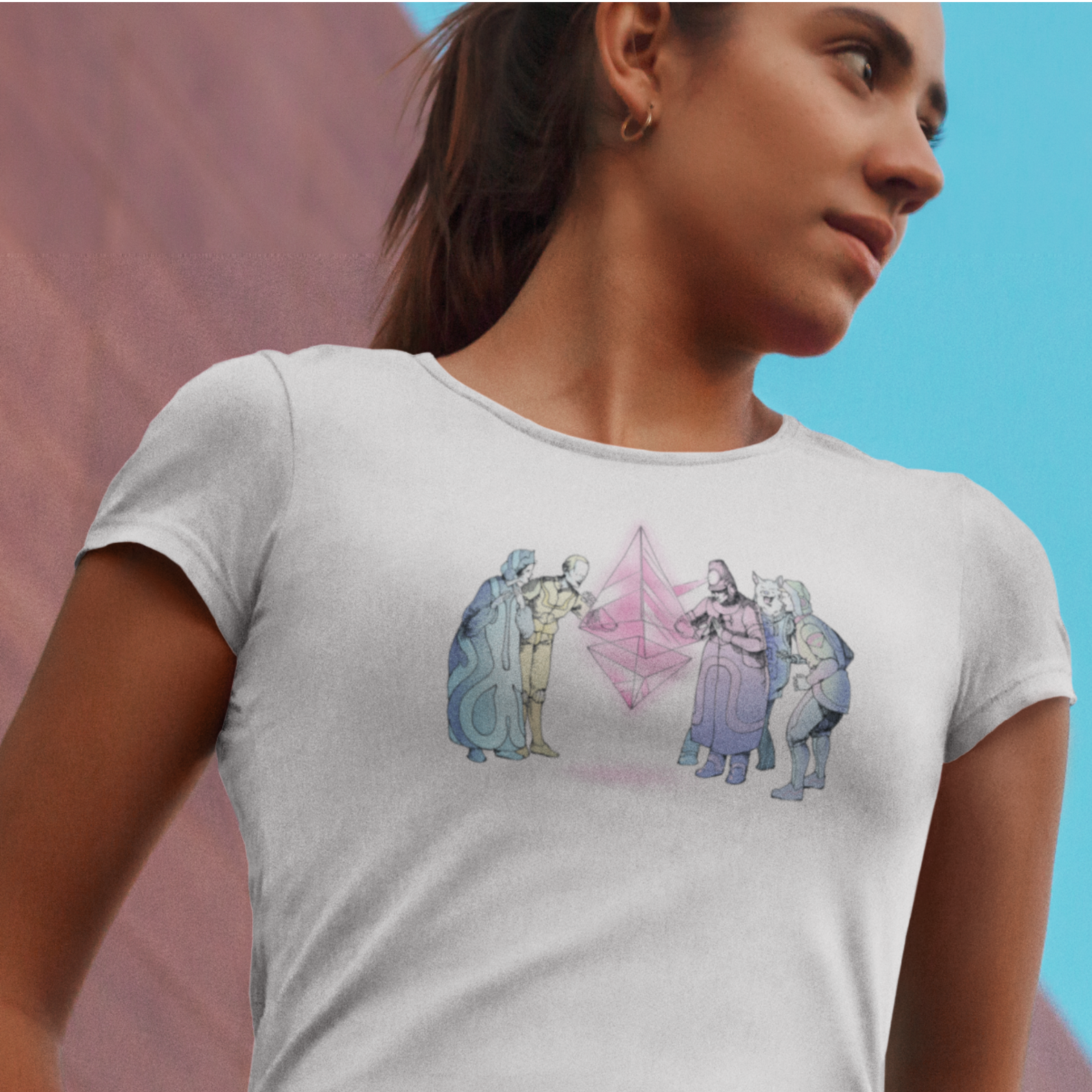 Nome do produto: Baby Look Ethereum Hologram ATC002-BQ