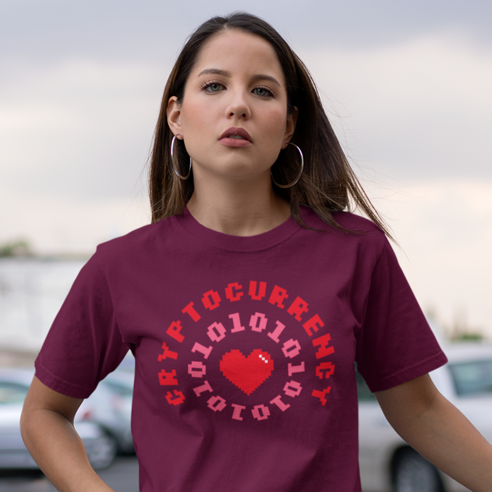 Nome do produto: Camiseta Crypto Binary CRY017 - CQ