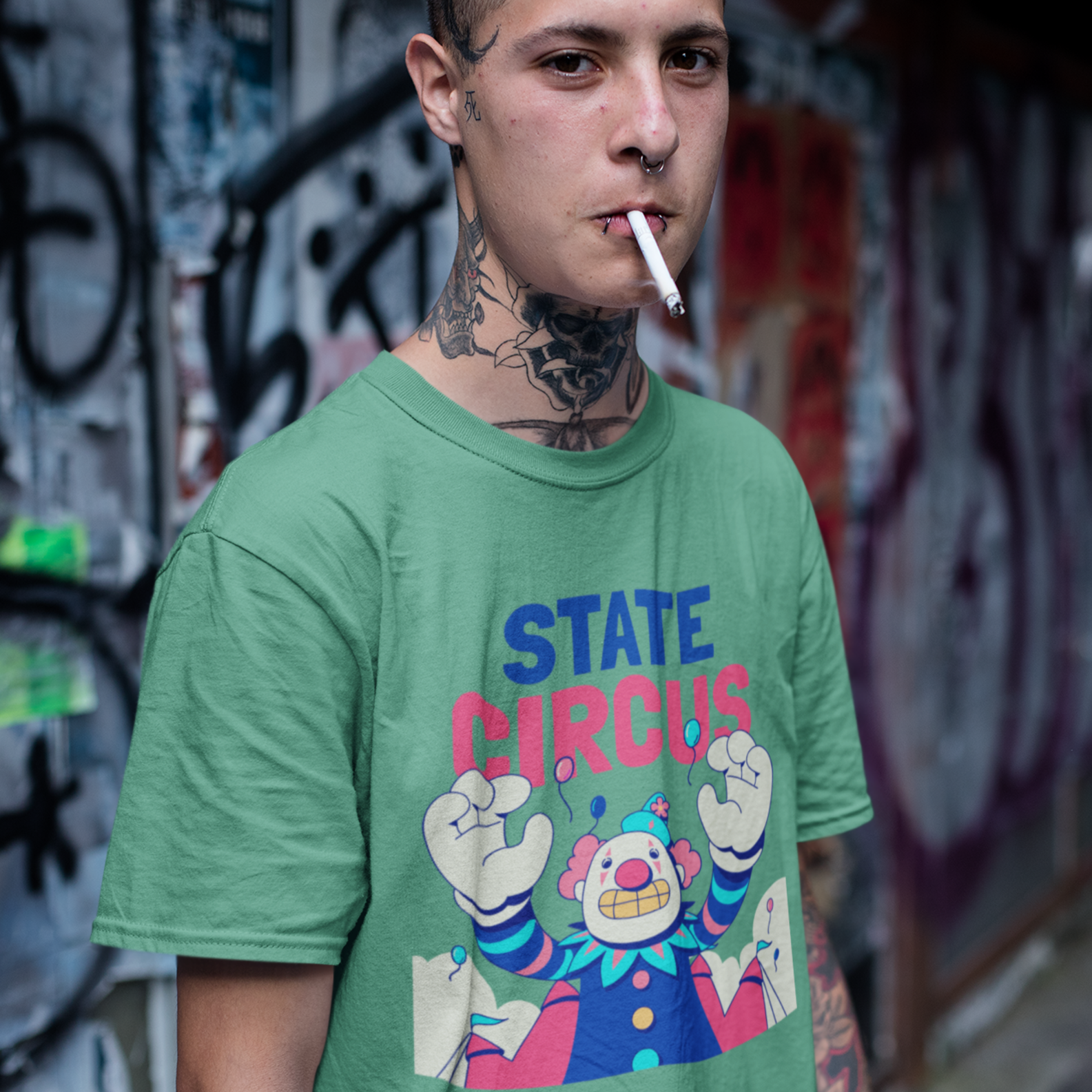 Nome do produto: Camiseta Estonada State Circus ANC021-CE