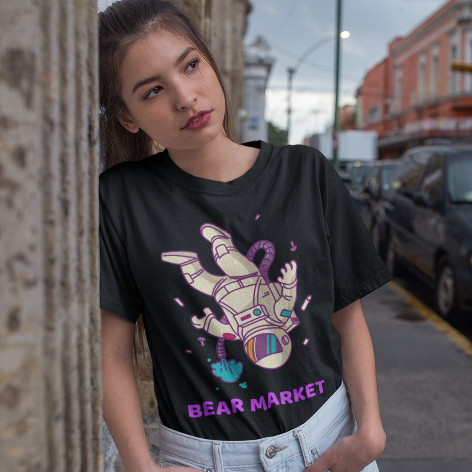 Nome do produto: Camiseta Prime Bear Market Astronaut HUM012-CP