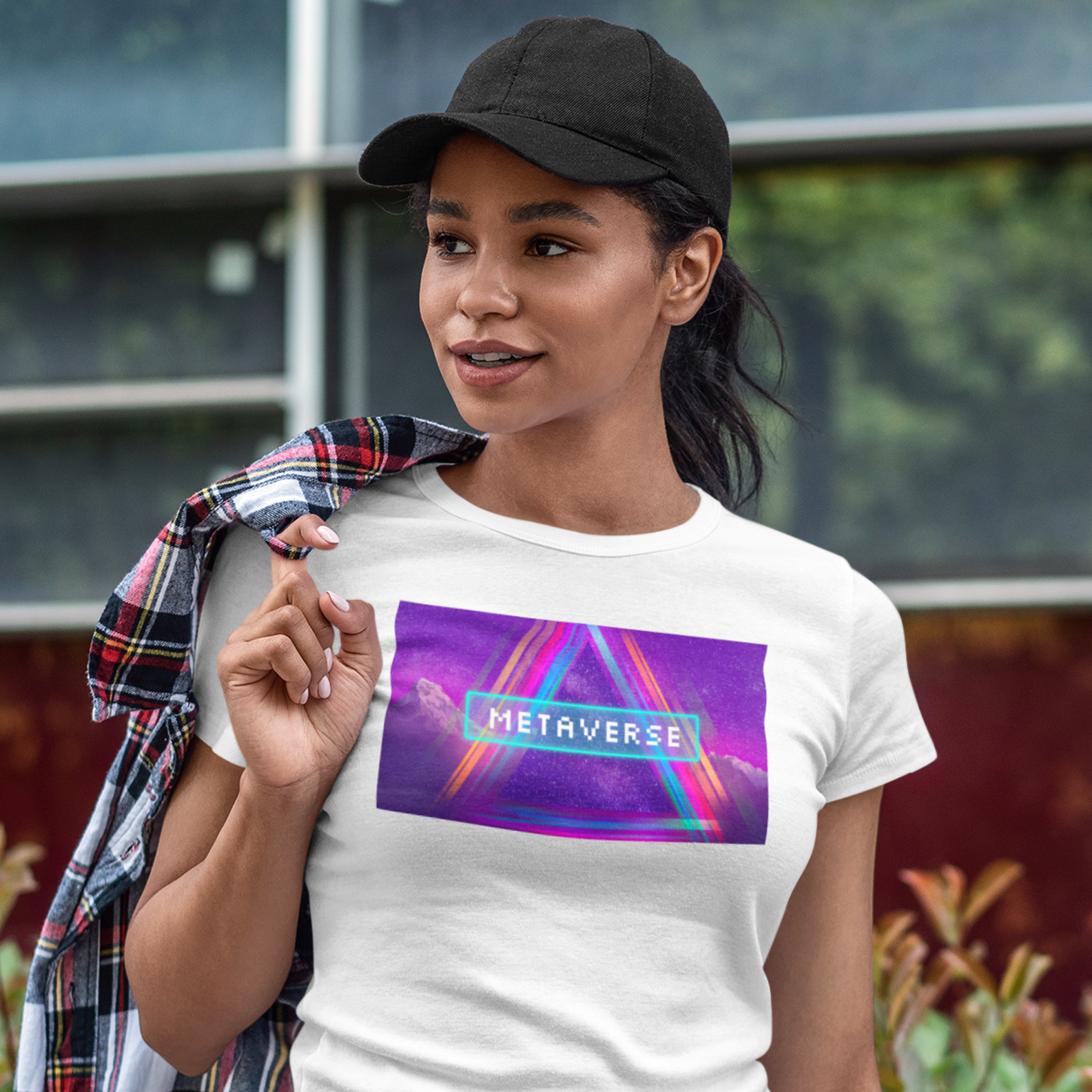 Nome do produto: Baby Look Metaverse Art MVR004-BQ