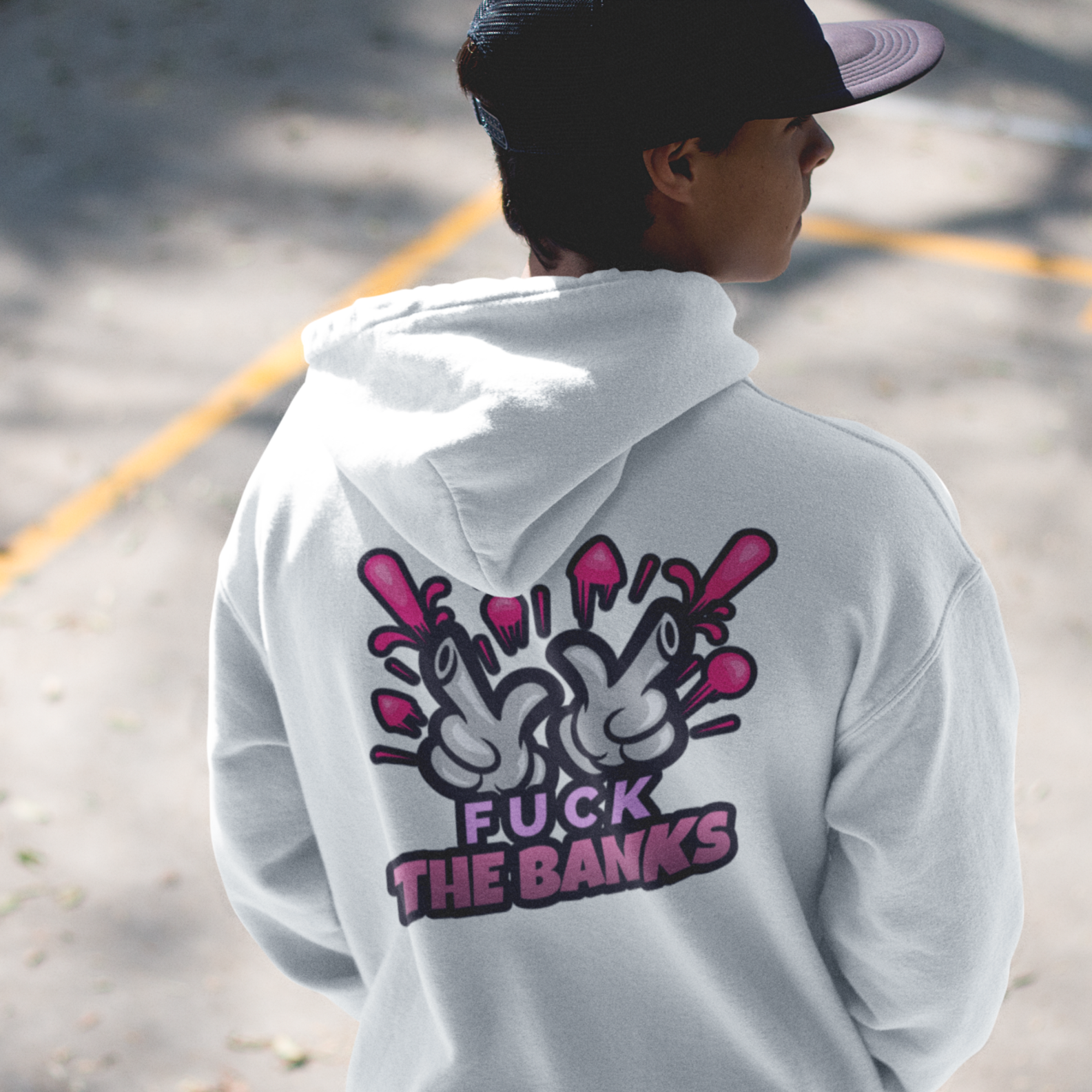 Nome do produto: Moletom Ziper Fuck Banks ANC016-MZ