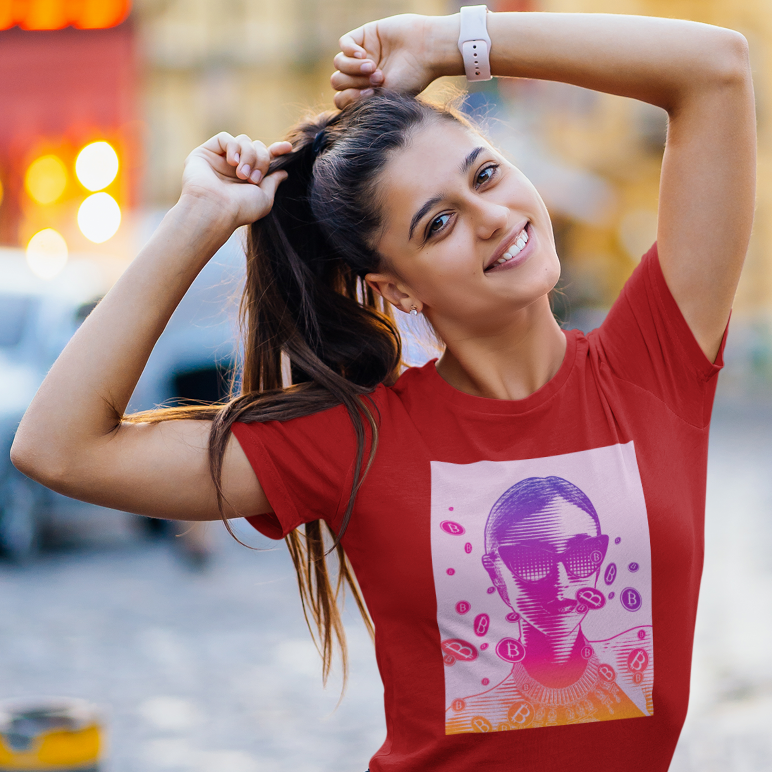 Nome do produto: Baby Look Lady Bitcoin BTC009-BQ