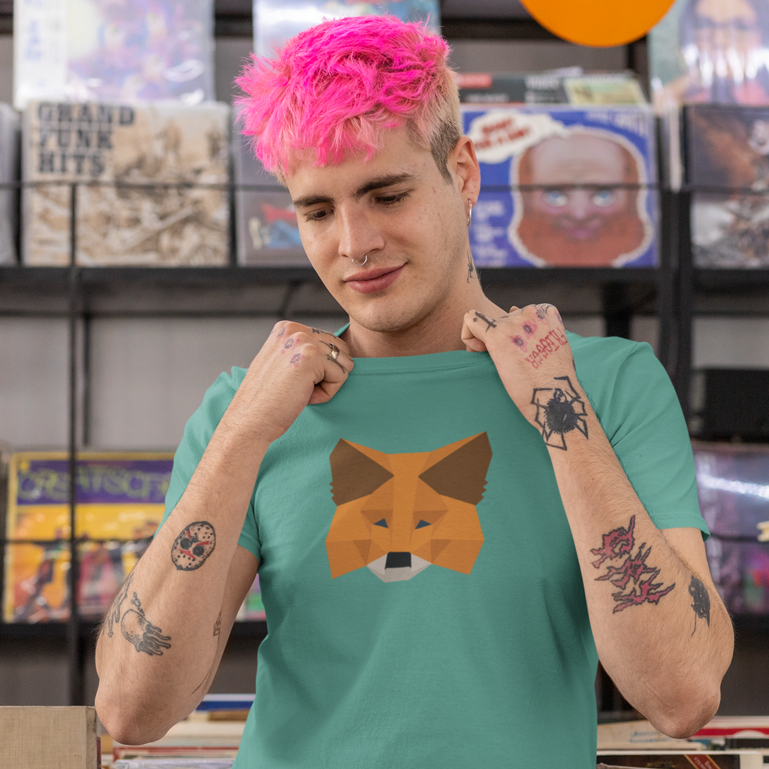 Nome do produto: Camiseta Estonada Metamask DFI001-CE