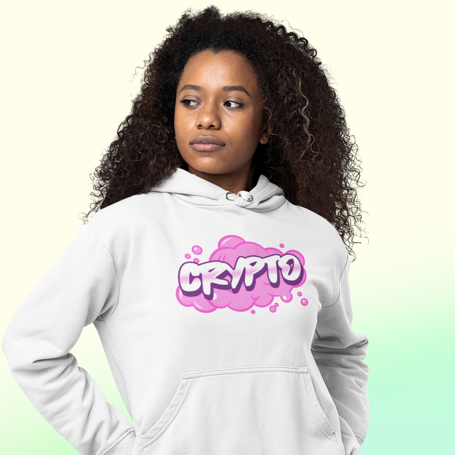 Nome do produto: Moletom Canguru Crypto Bubble CRY005-MC