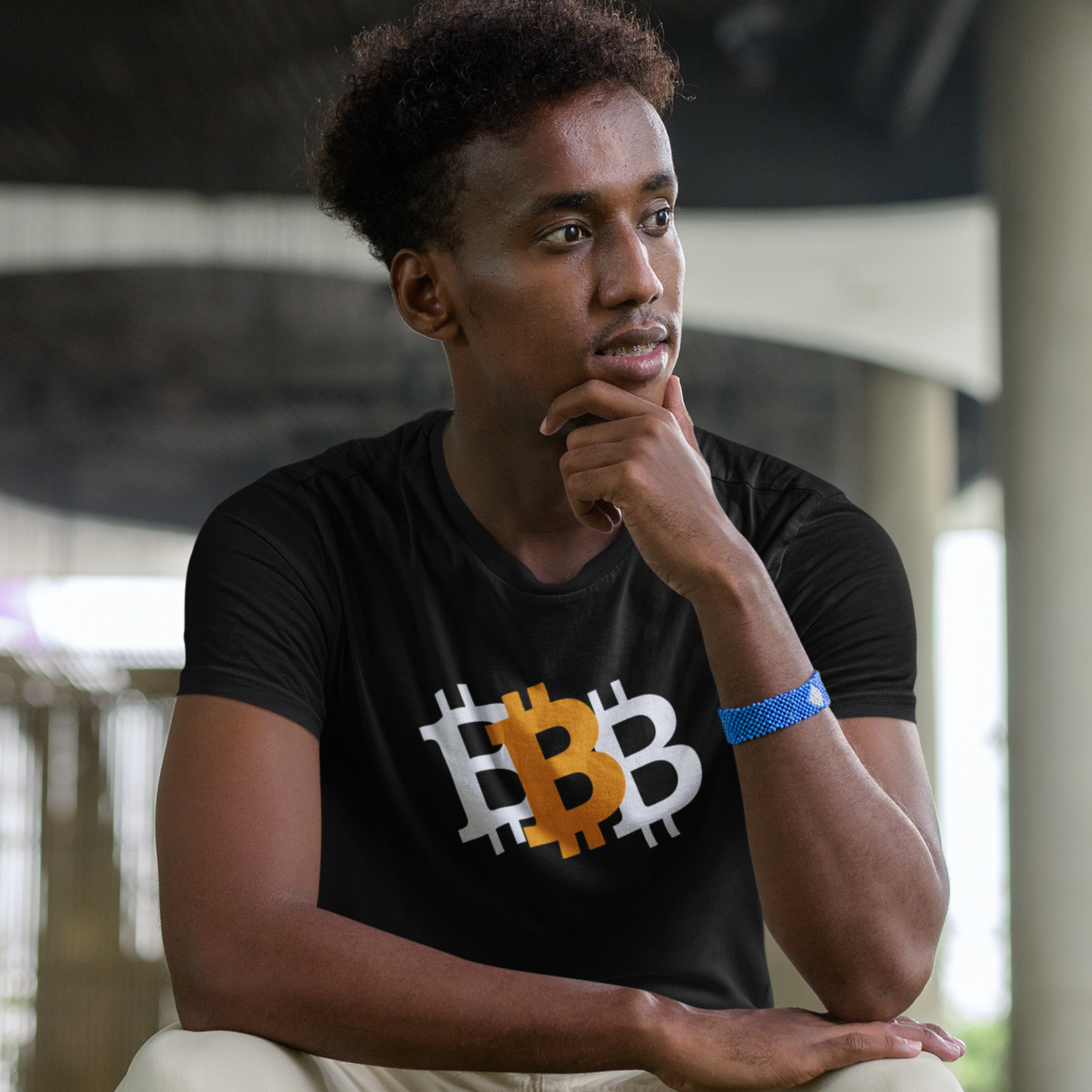 Nome do produto: Camiseta Three Bitcoin BTC017-CQ
