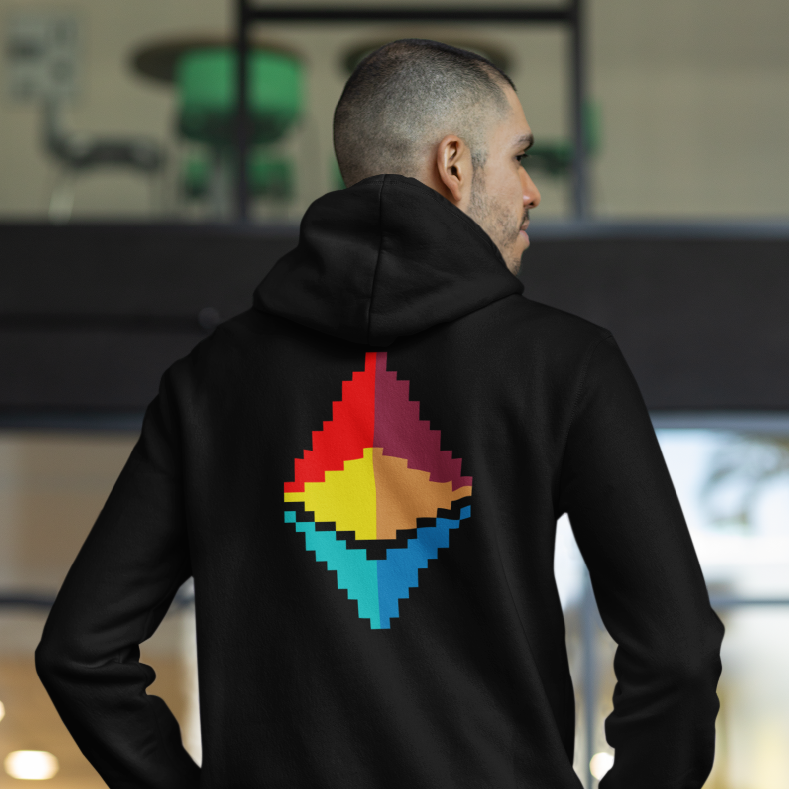 Nome do produto: Moletom Ziper Ethereum Pop ATC005-MZ