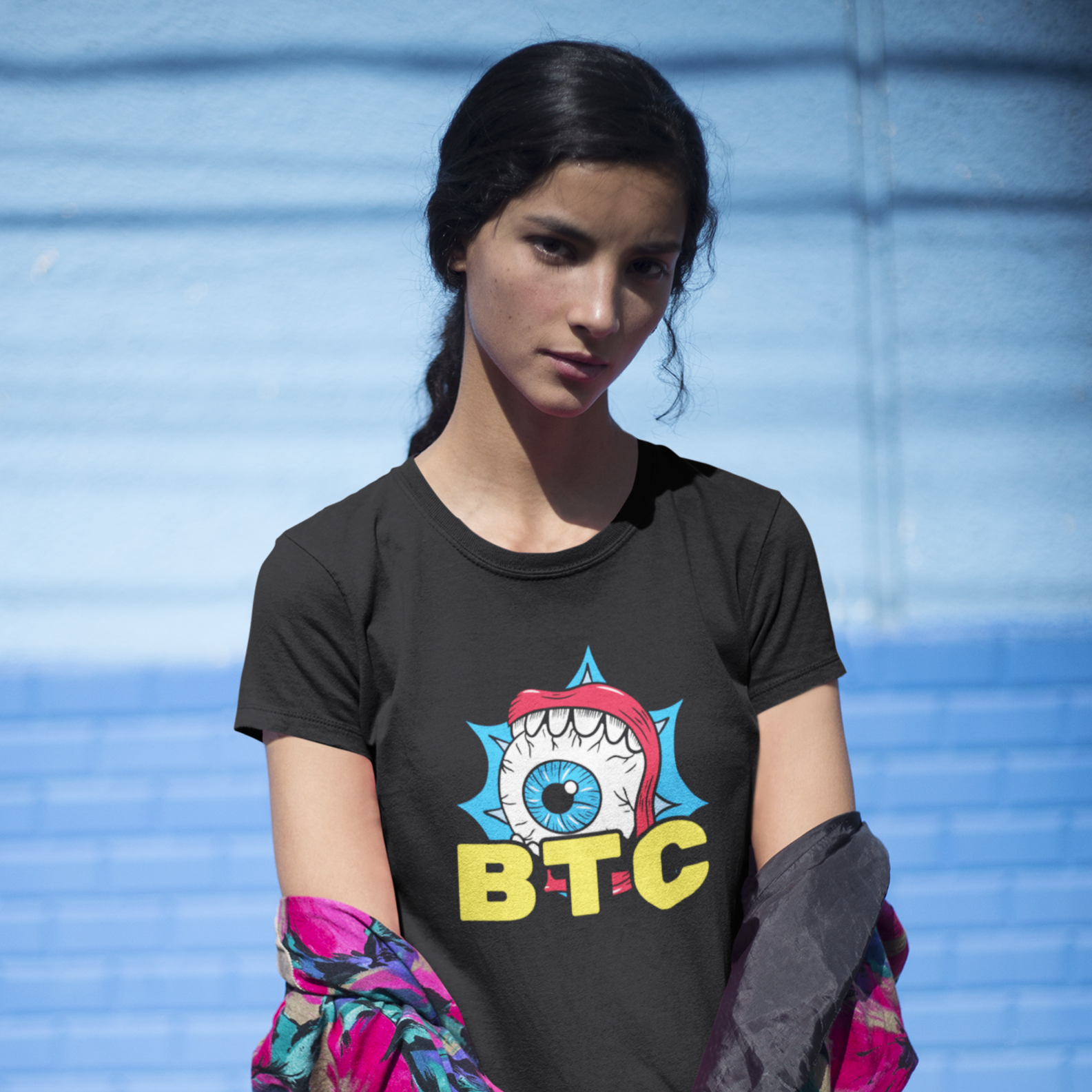 Nome do produto: Baby Look Bitcoin Eyes BTC041-BQ