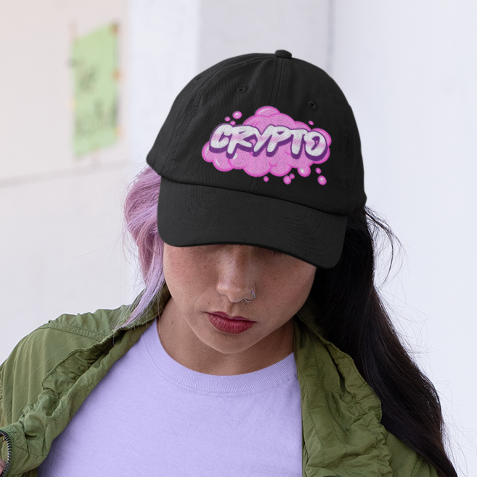 Nome do produto: Boné Crypto Bubble CRY005-BB