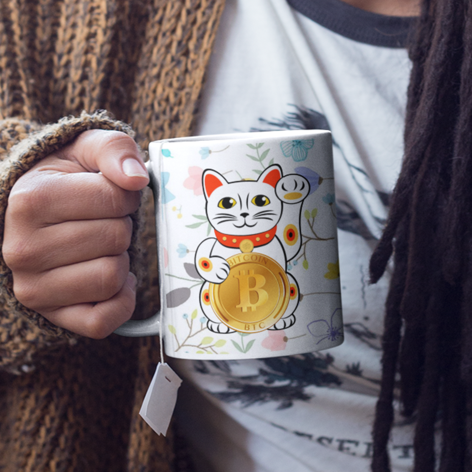 Nome do produto: Caneca Bitcoin Cat BTC010-CA