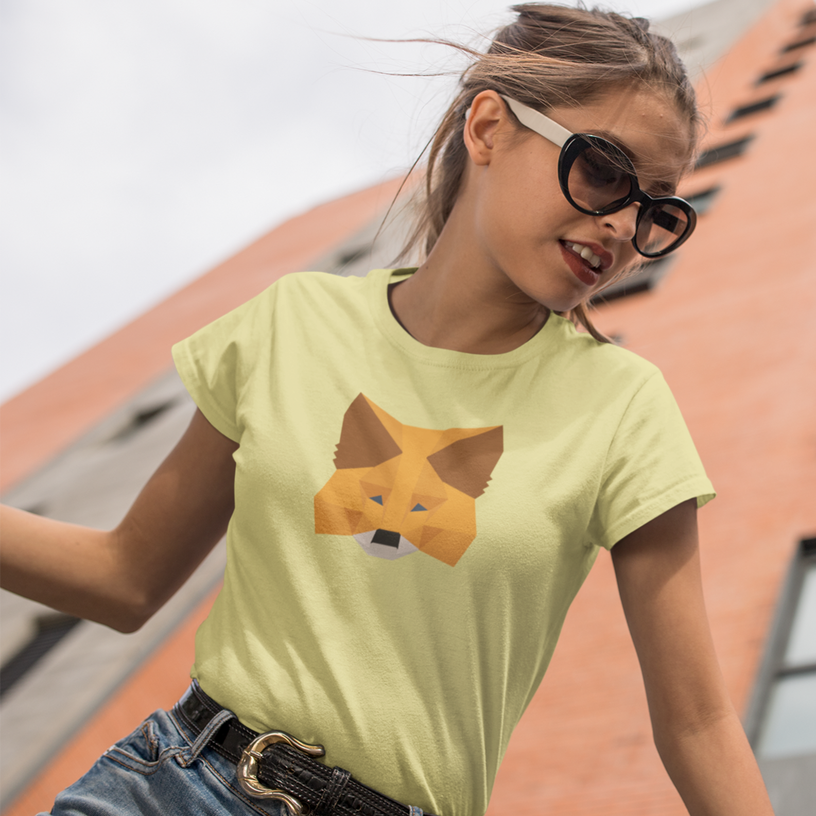 Nome do produto: Baby Look Estonada Metamask DFI001-BE