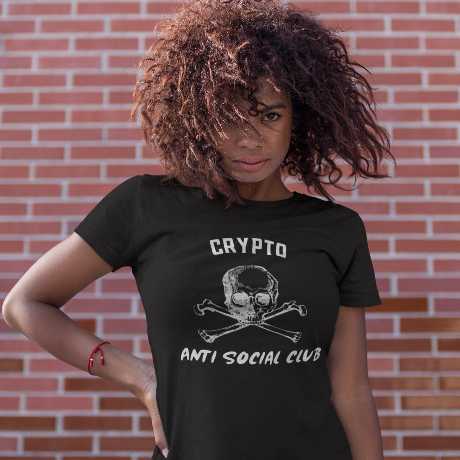 Nome do produto: Baby Look Anti Social Crypto CRY010-BQ