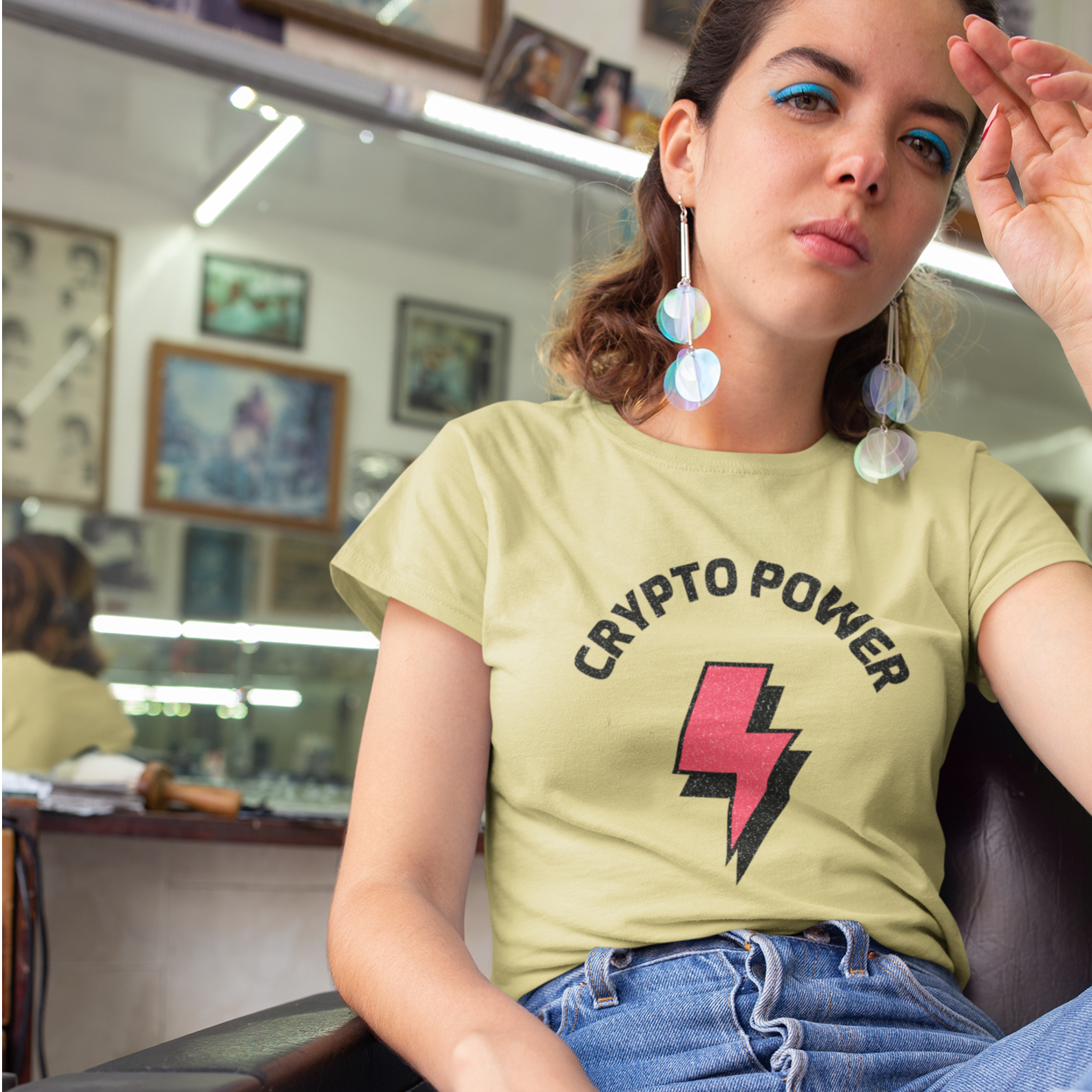 Nome do produto: Baby Look Crypto Power CRY012-BQ