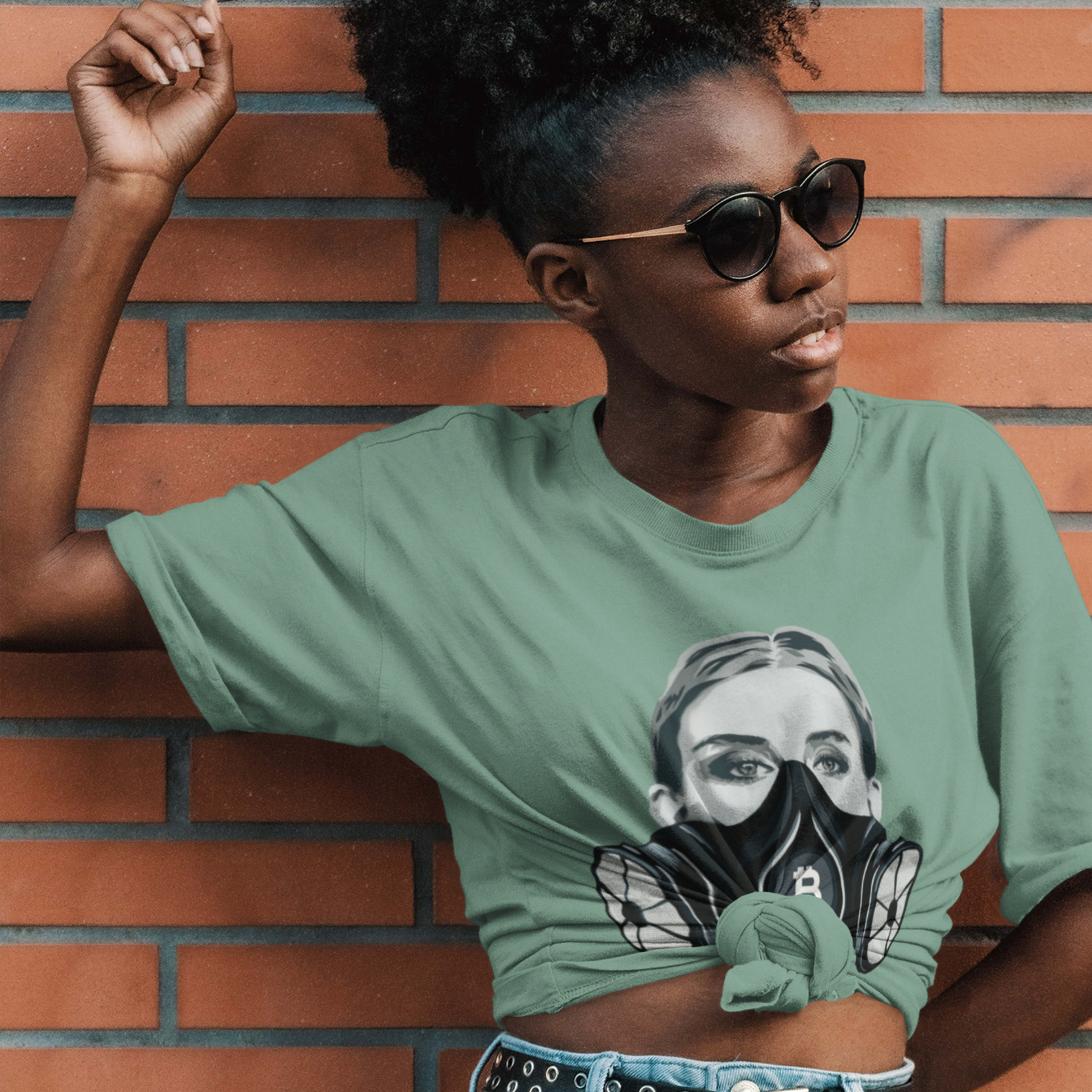 Nome do produto: Camiseta Estonada Bitcoin Mask ANC006-CE