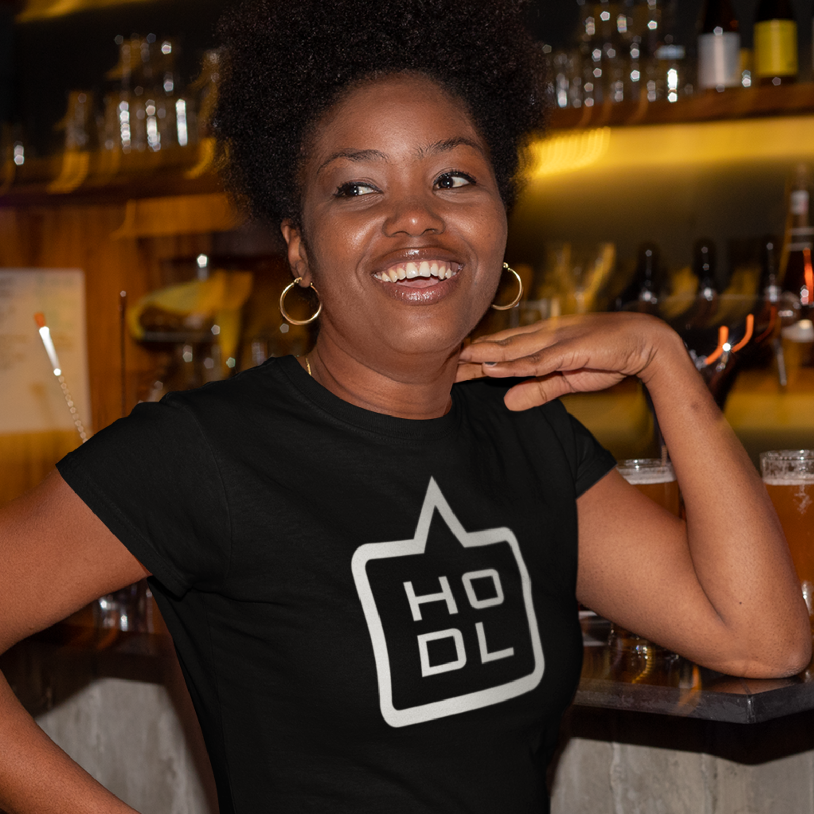 Nome do produto: Baby Look Hodl Minimalist TRD003-BQ