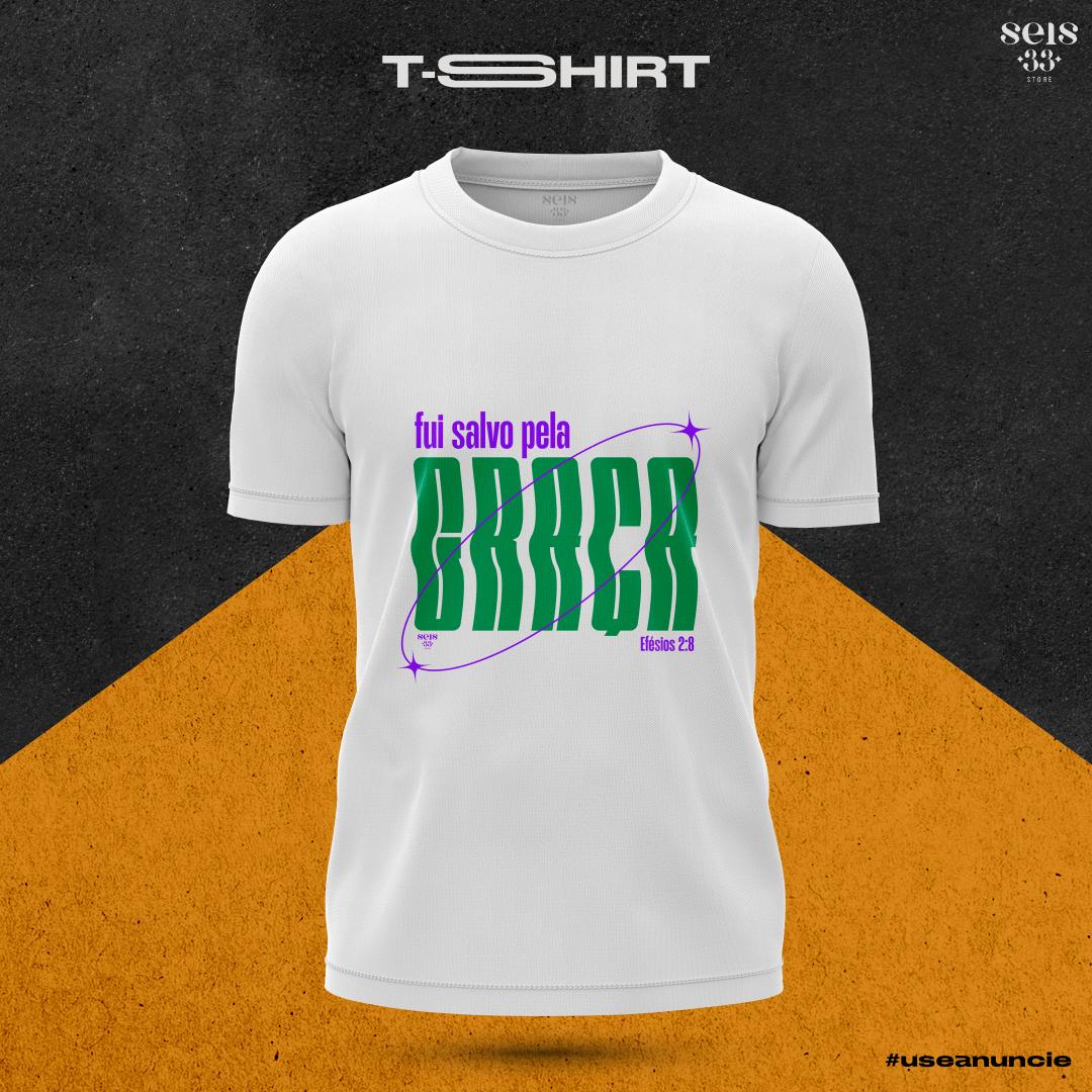 Nome do produto: Fui salvo pela graça