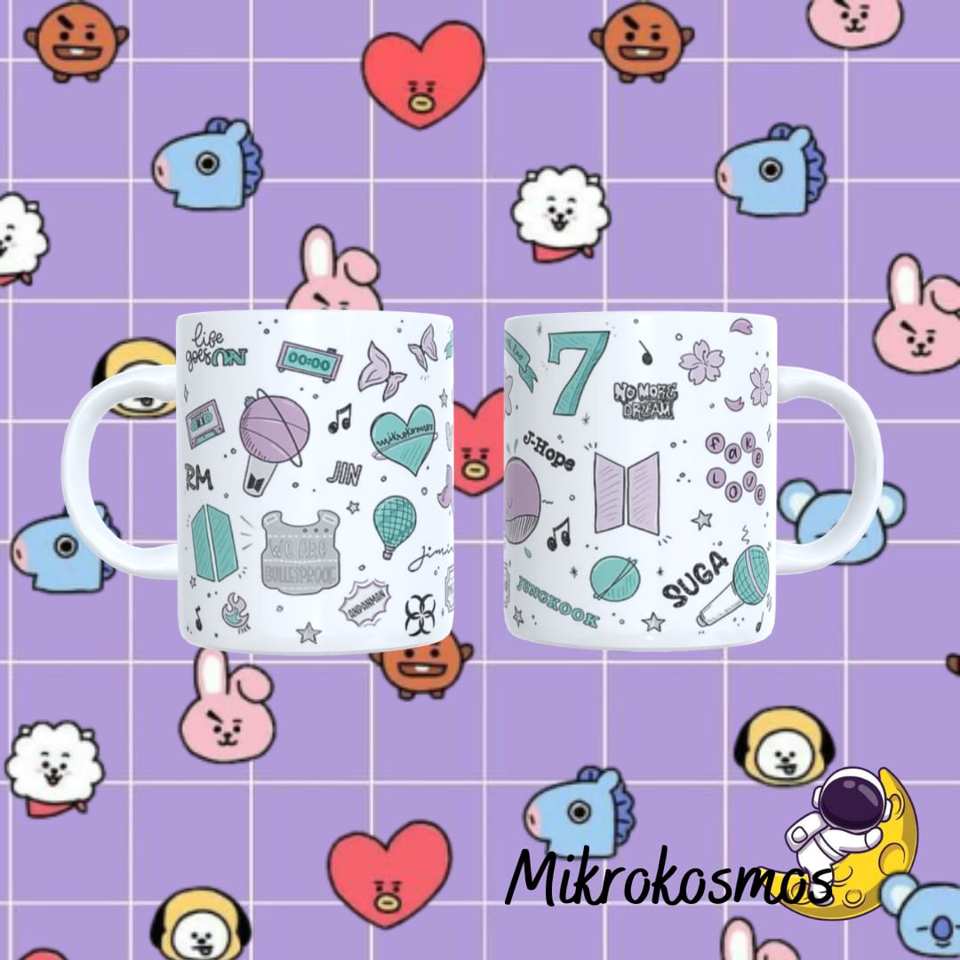 Nome do produto: BTS Songs Mug