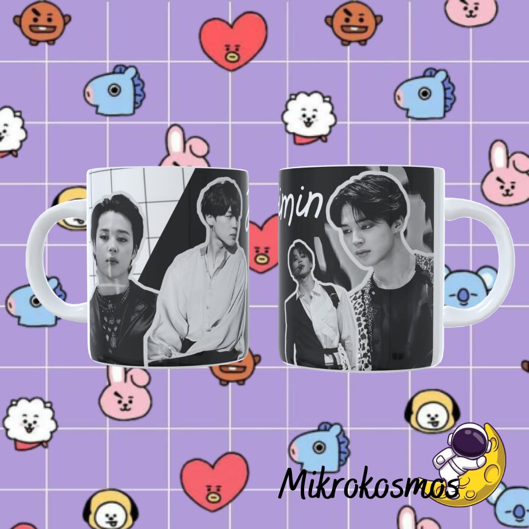 Nome do produto: B&W Jimin Mug
