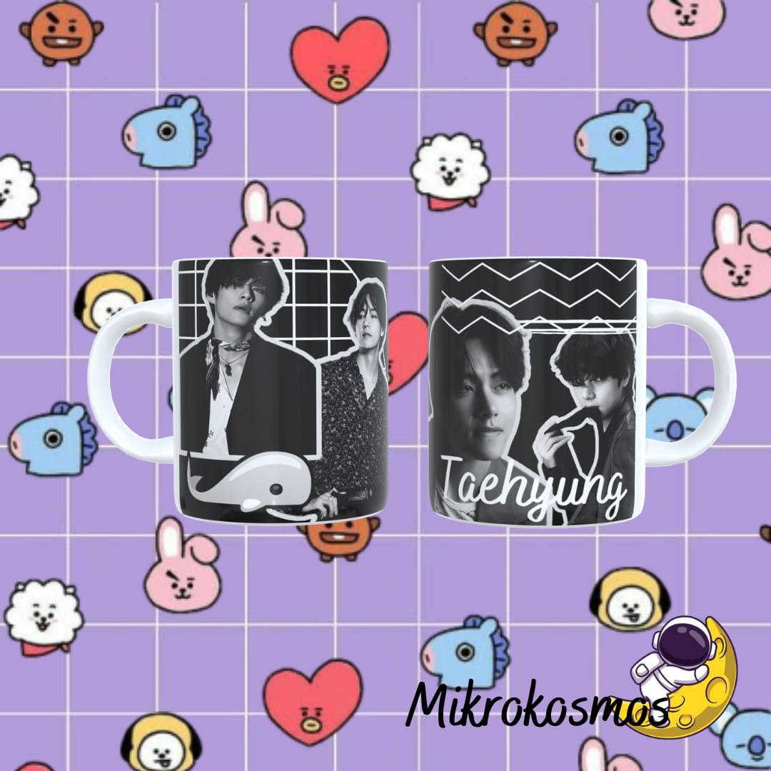 Nome do produto: B&W Taehyung Mug