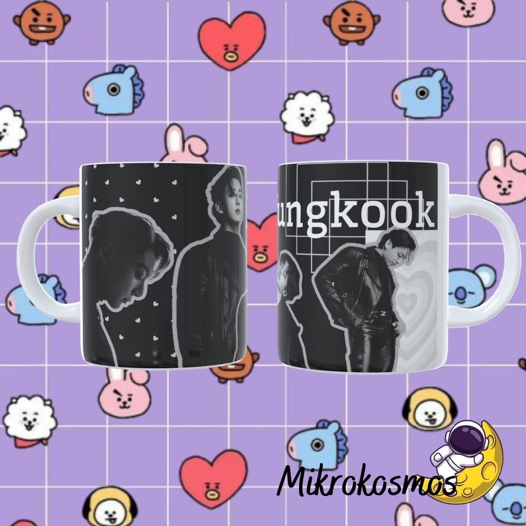 Nome do produto: B&W Jungkook Mug