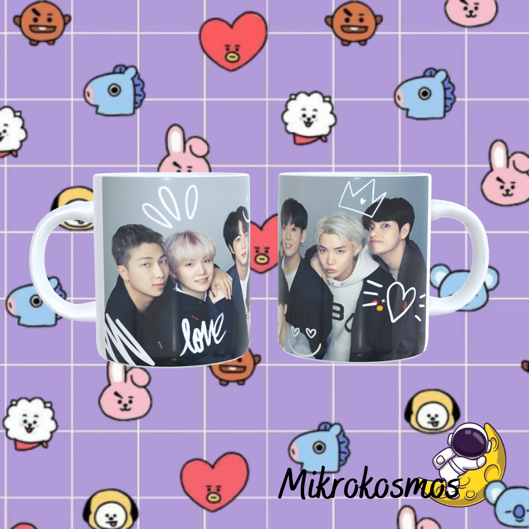 Nome do produto: BTS Group Mug