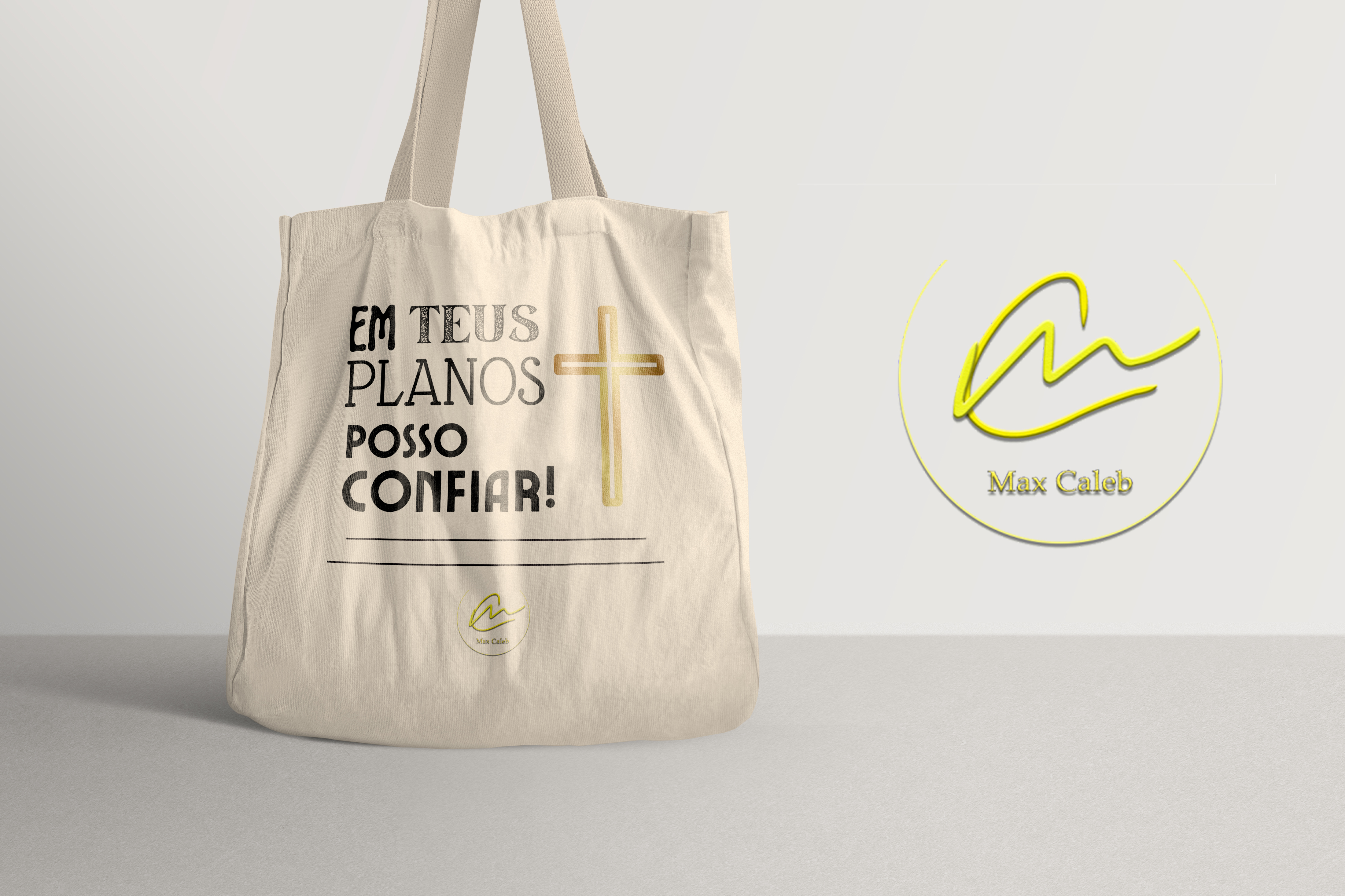 Nome do produto: EcoBag Max Calleb - Em Teus planos Posso Confiar