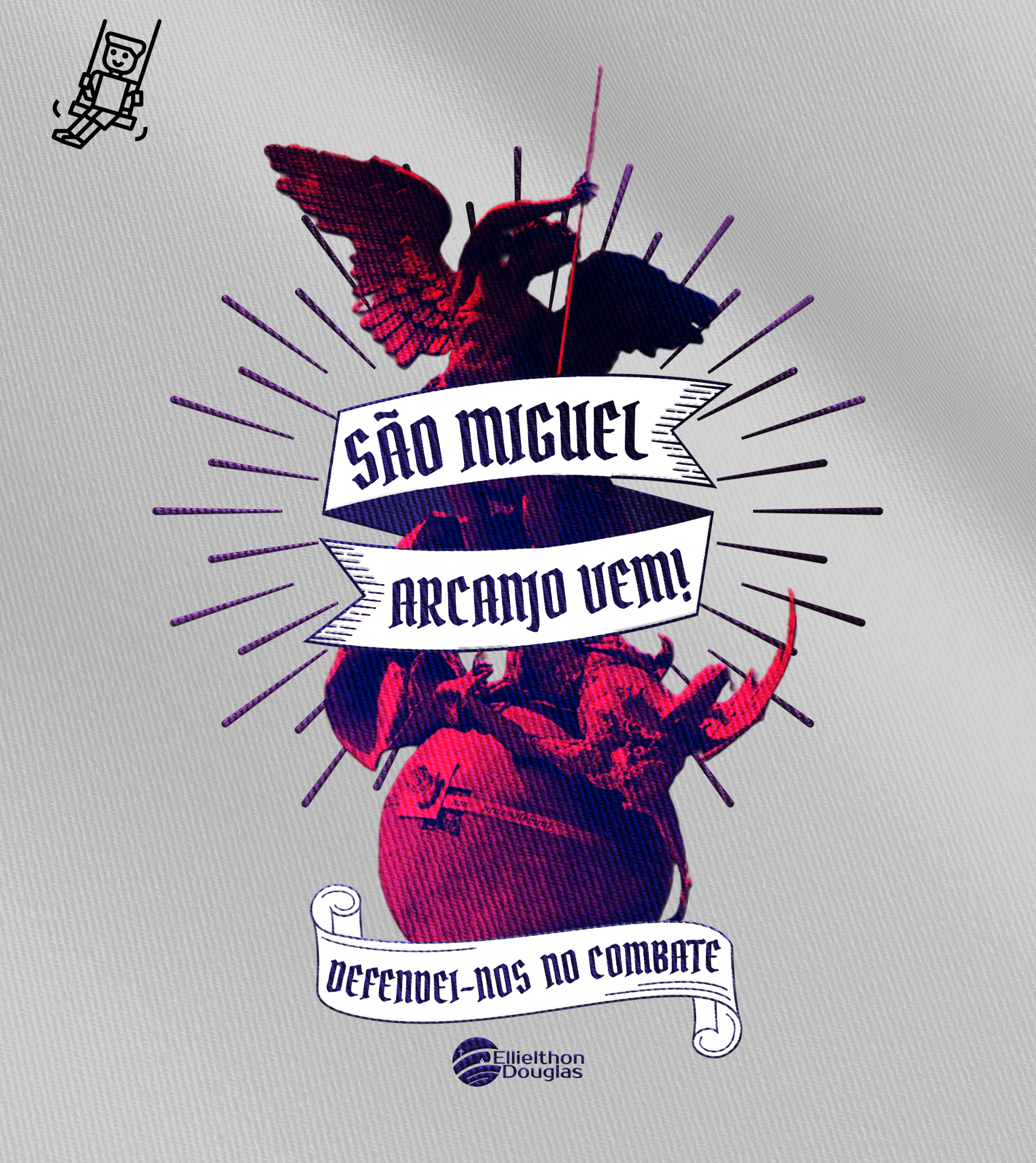 Camiseta Infantil Ellielthon Douglas - São Miguel Arcanjo