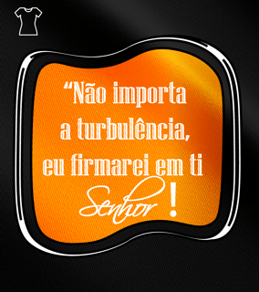 Camiseta Feminina Max Caleb - Não importa a Turbulência