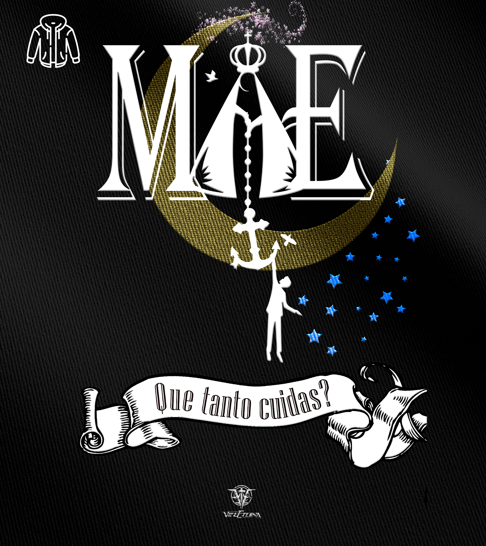 Nome do produto: Moletom com zíper Voz Eterna - Que Tanto Cuidas?