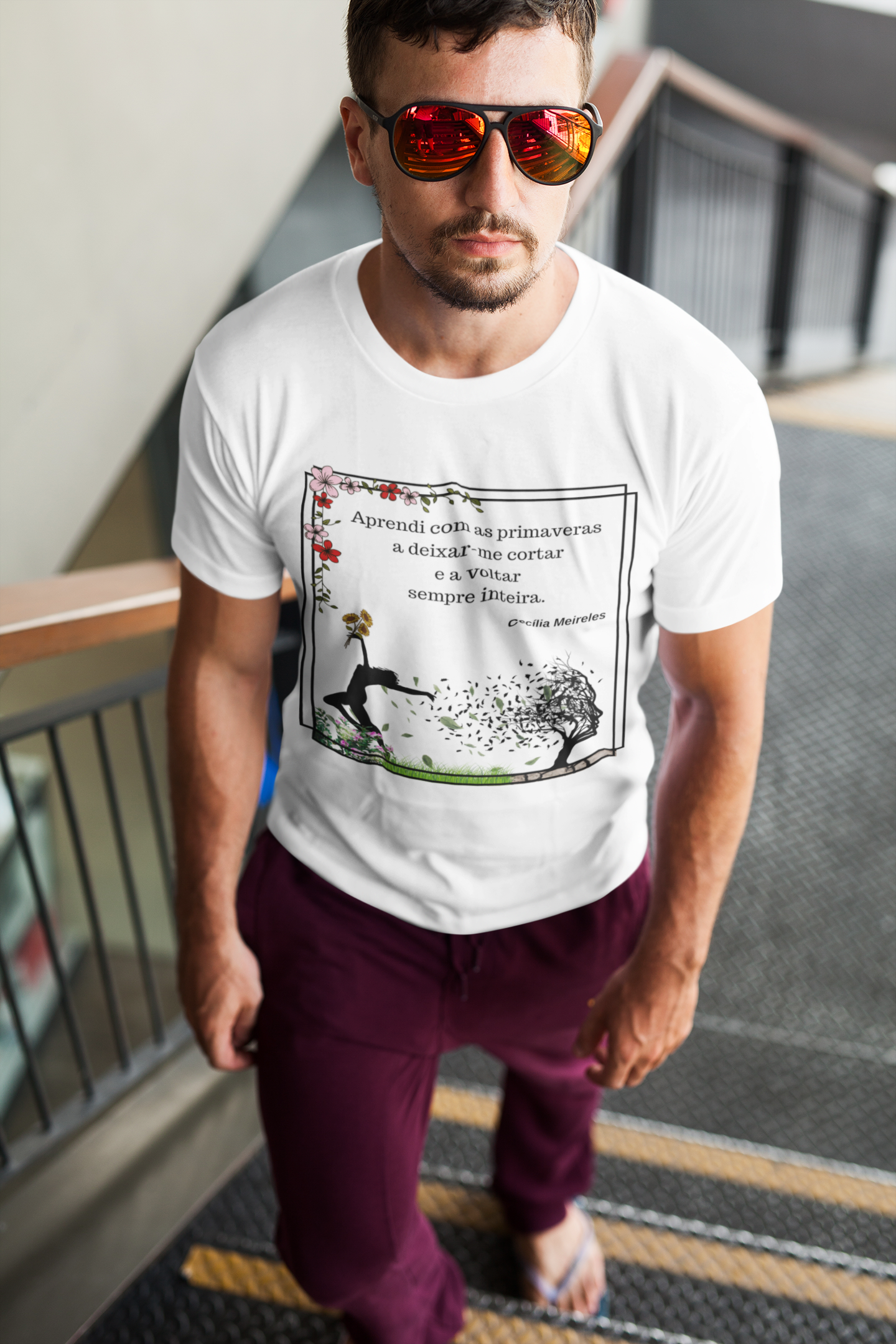 Nome do produto: T shirt Cecília Meireles