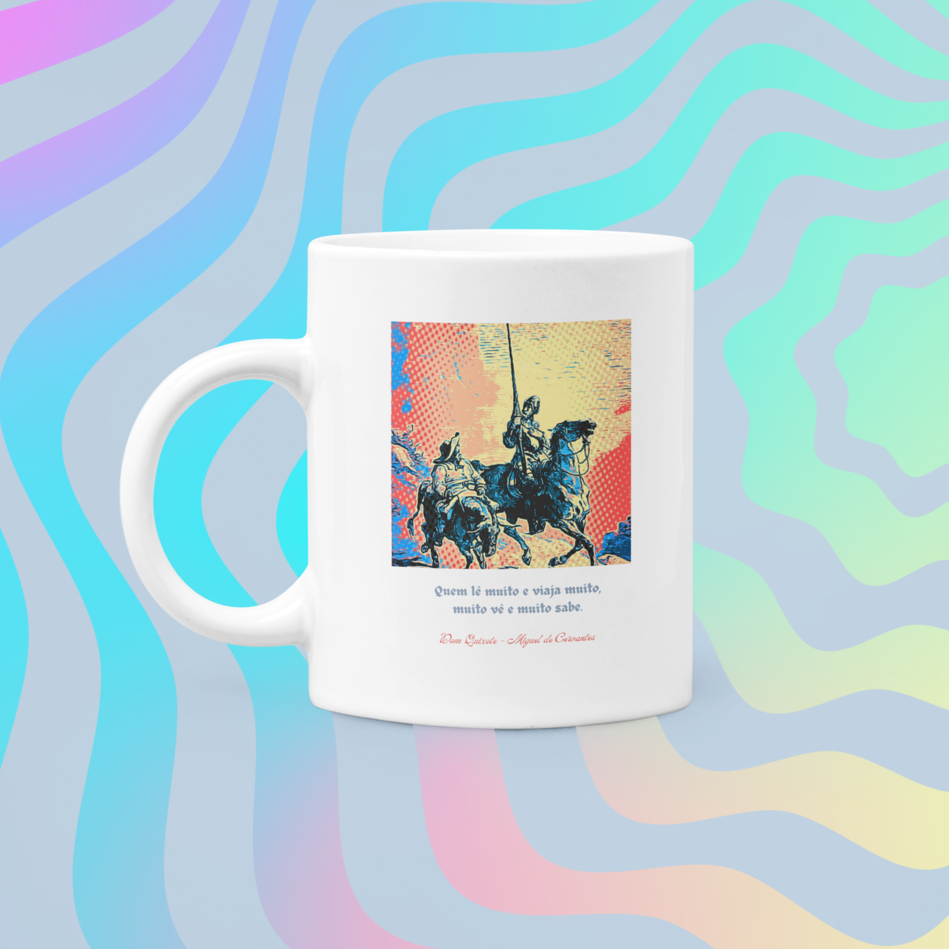 Nome do produto: Caneca Dom Quixote