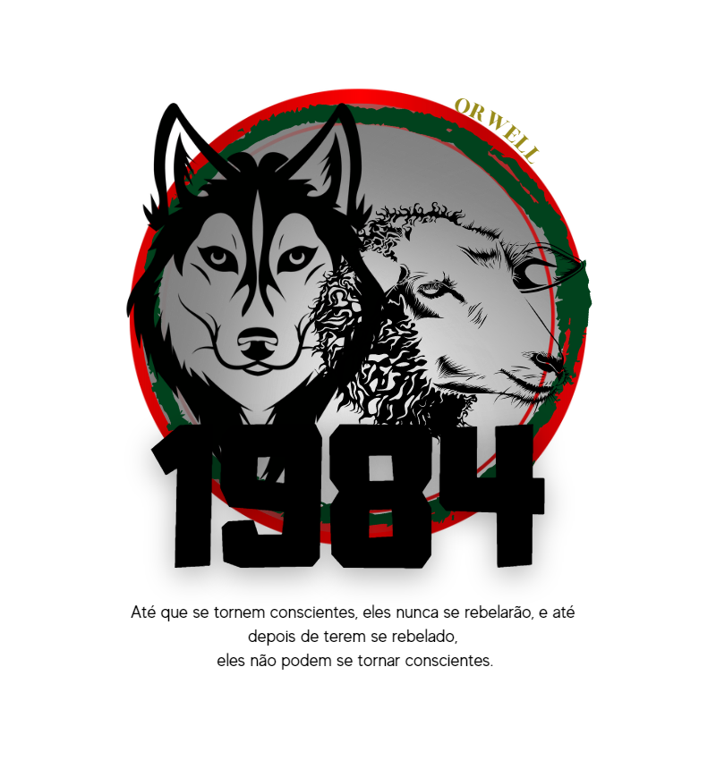 Nome do produto: Ecobag Orwell 1984