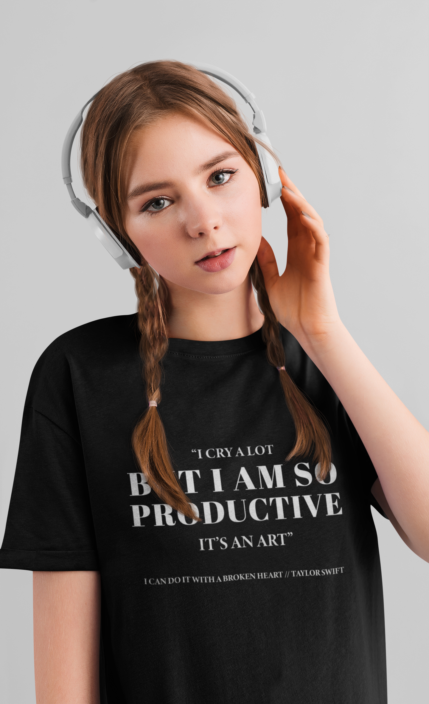 Nome do produto: Camiseta Lyrics 01 Taylor Swift TTPD_New Album