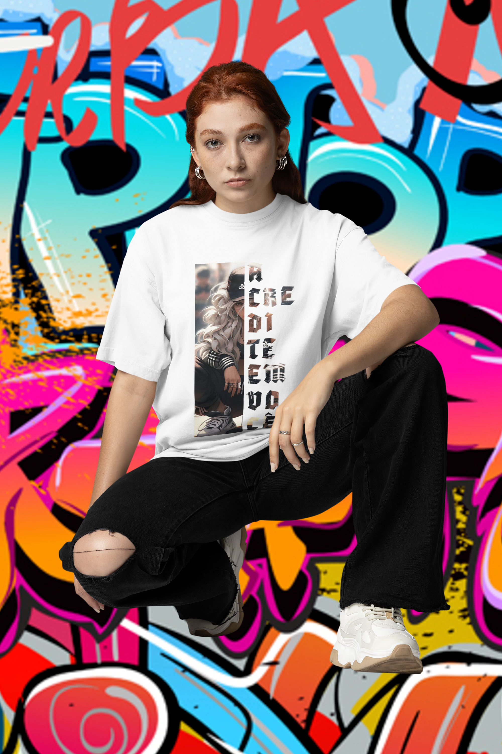 Nome do produto: Menina Style _ Acredite em Você