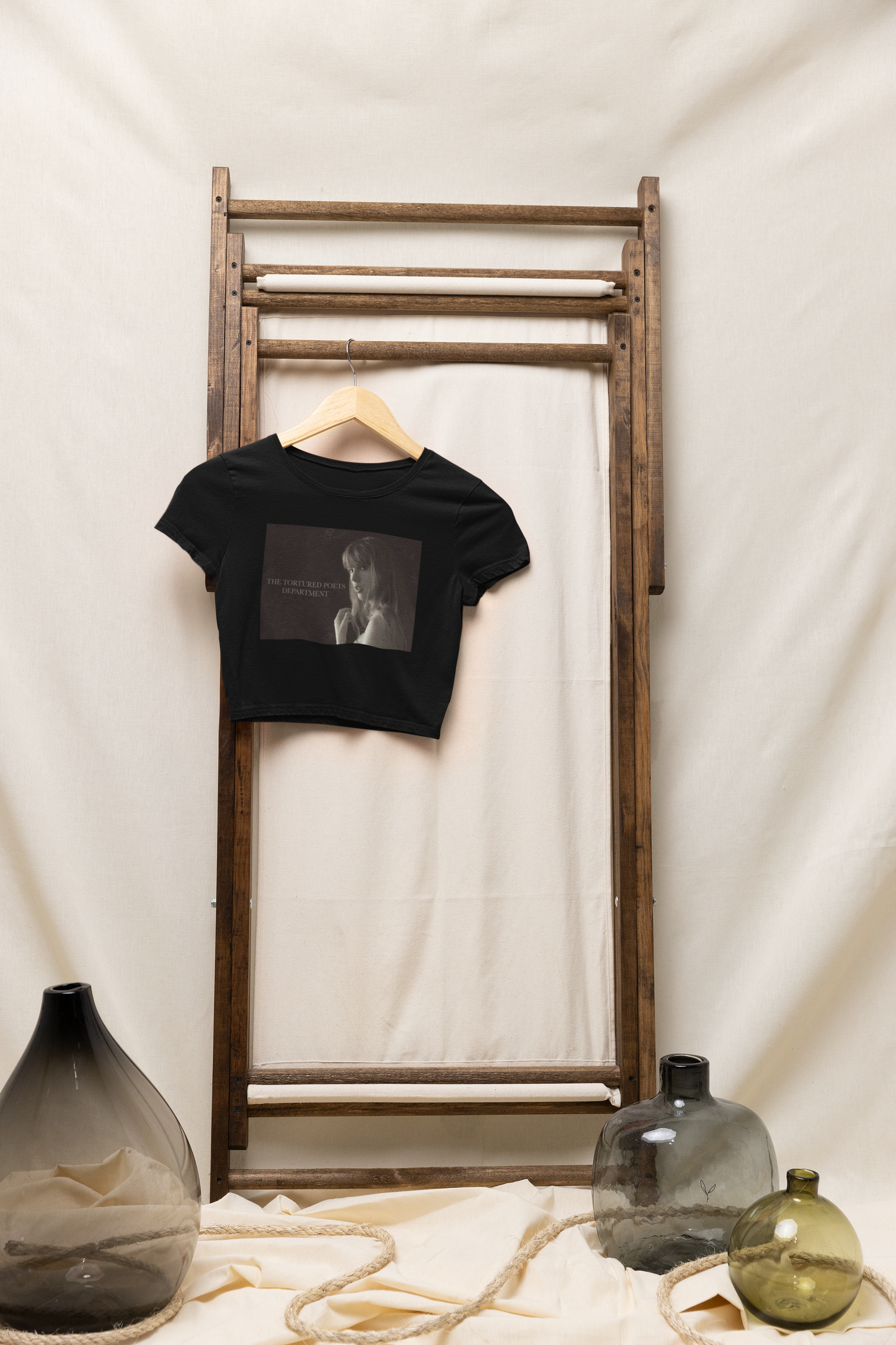 Nome do produto: Camisa Cropped 02 Taylor Swift TTPD_New Album