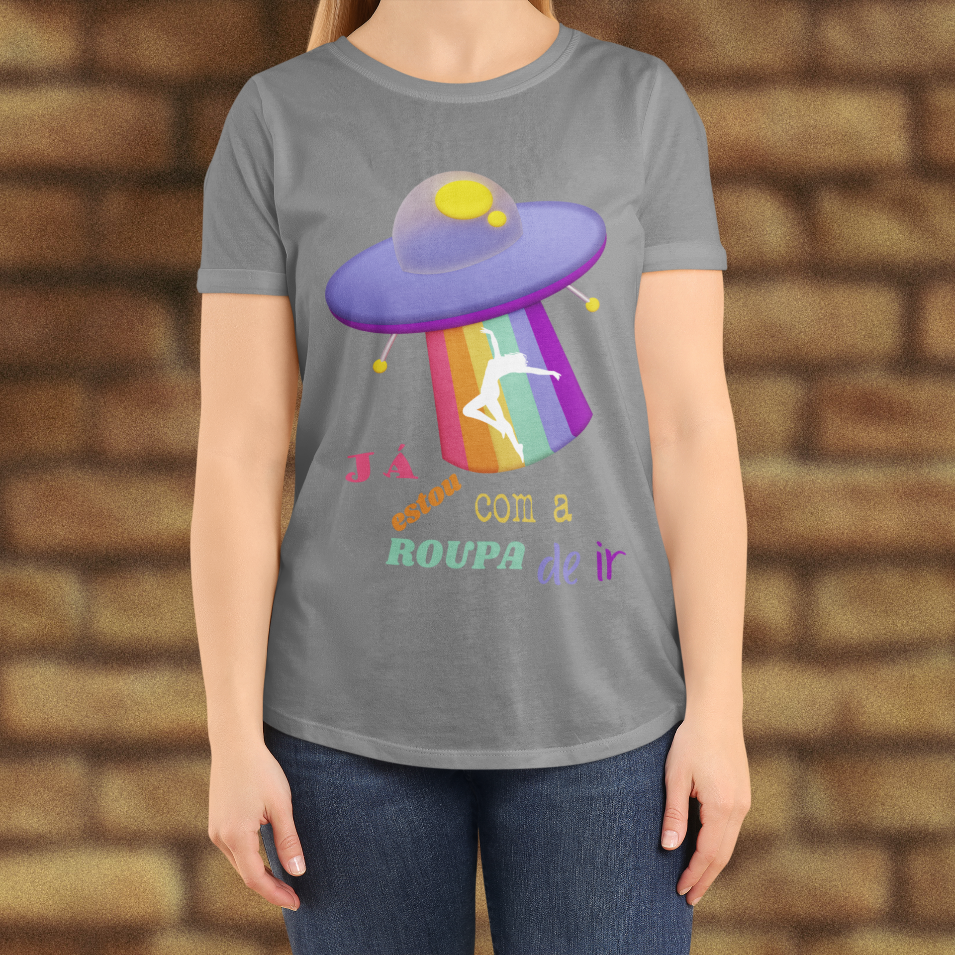 Nome do produto: Babylook Estonada - Já estou com a roupa de ir