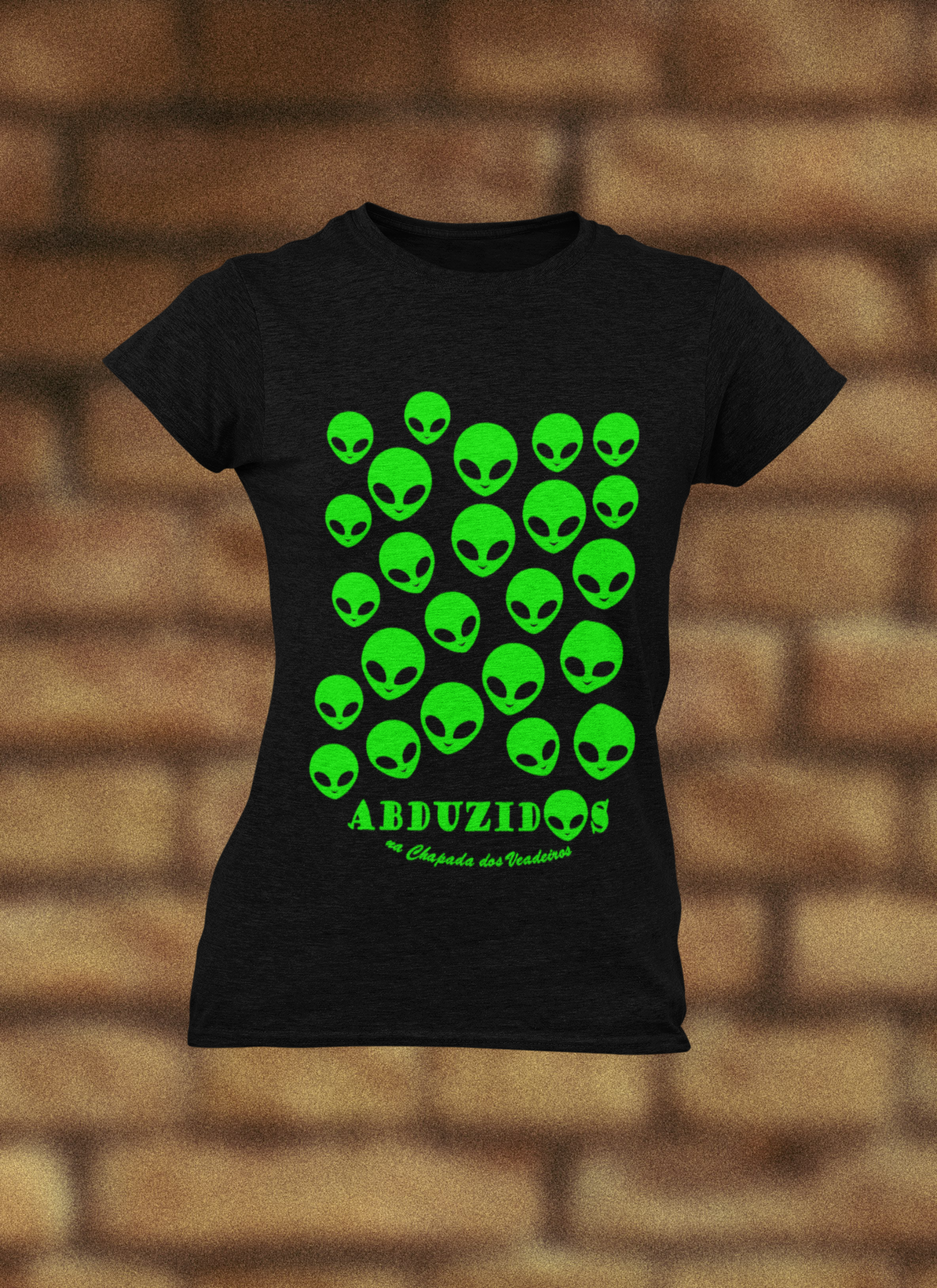 Nome do produto: Babylook Preta Oficial Abduzidos