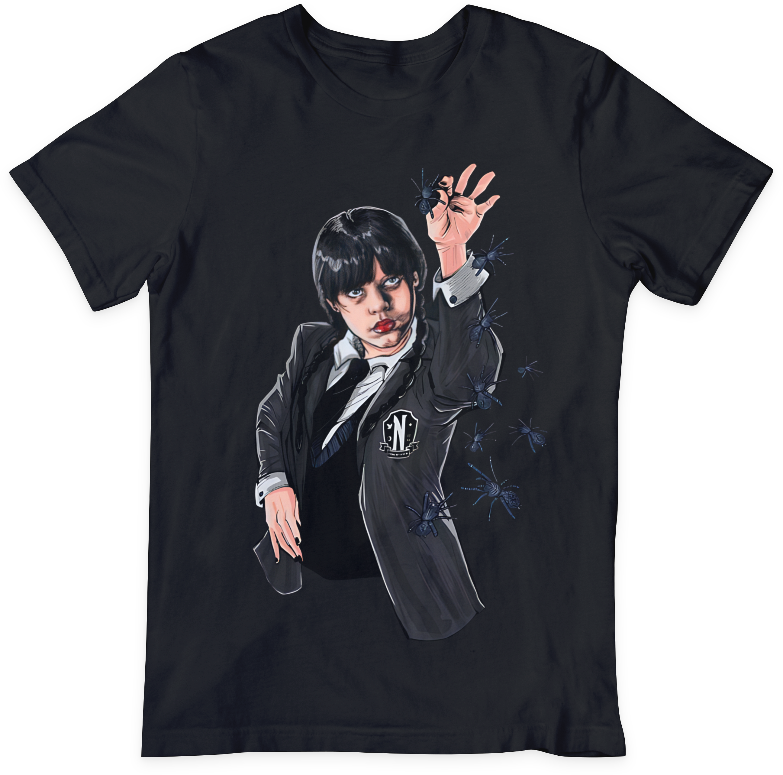 Nome do produto: Camiseta Unissex Wandinha Chef